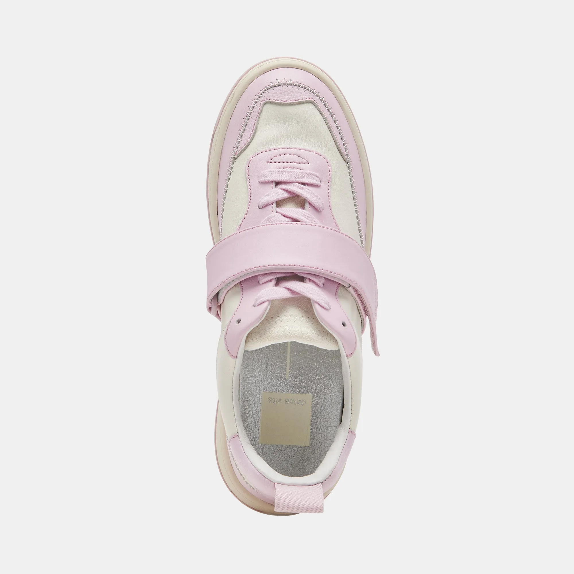 ALVAH SNEAKERS CUIR LILAS