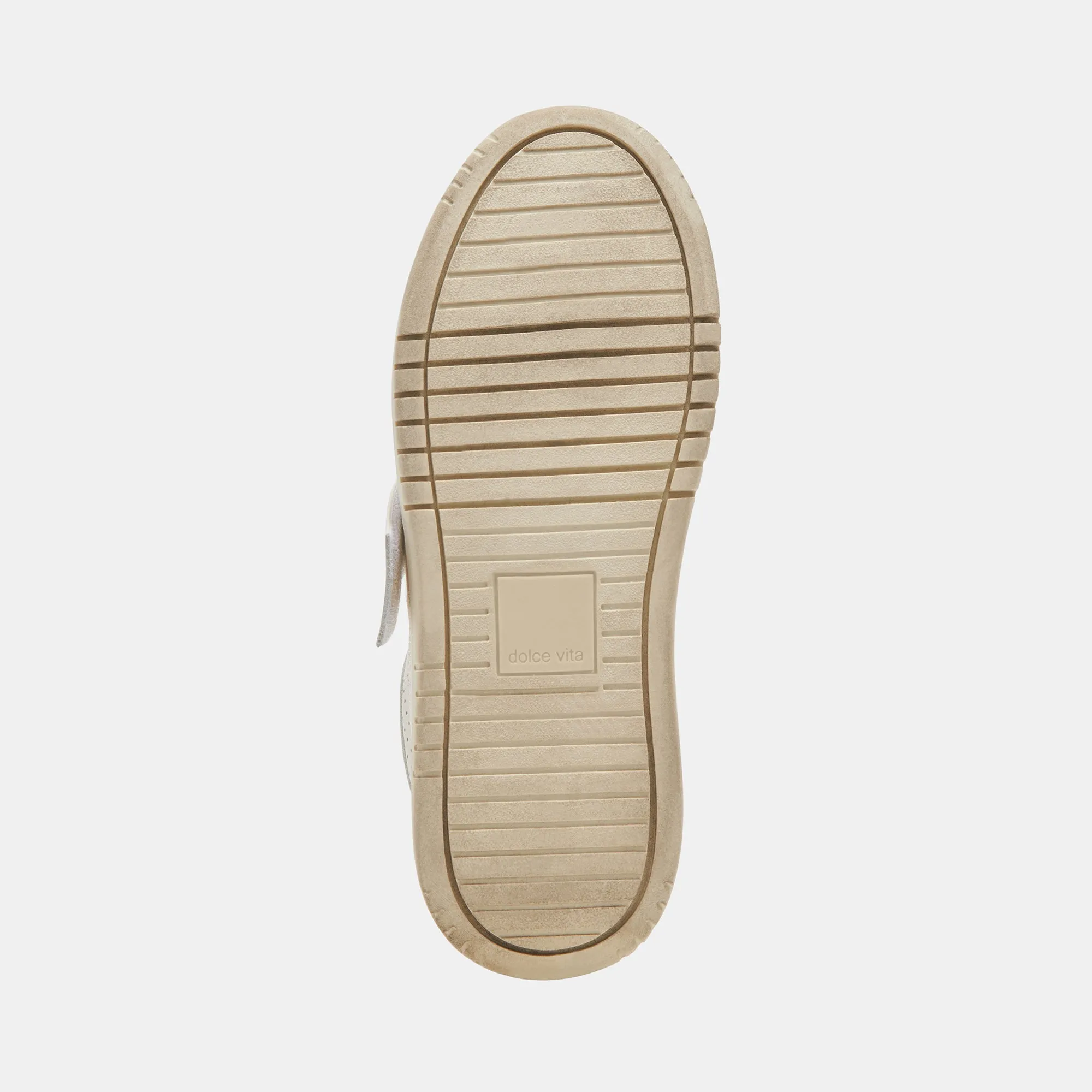 ALVAH SNEAKERS BLANC EN CUIR PERFORÉ