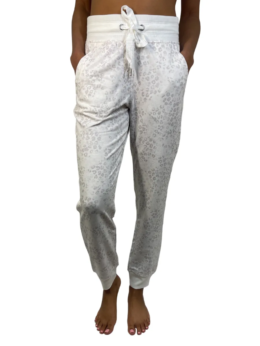 Pantalon de survêtement Apana Little Leopard Blanc hiver