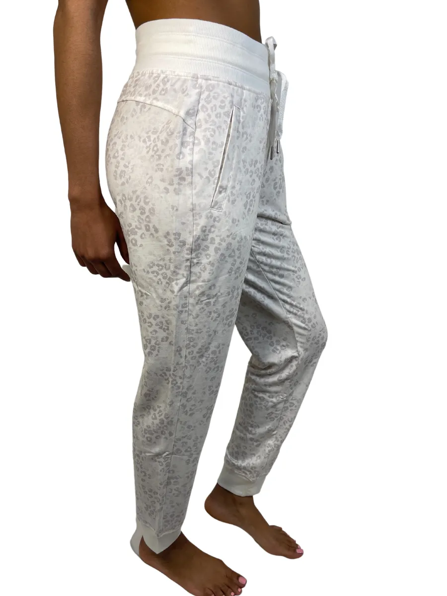 Pantalon de survêtement Apana Little Leopard Blanc hiver