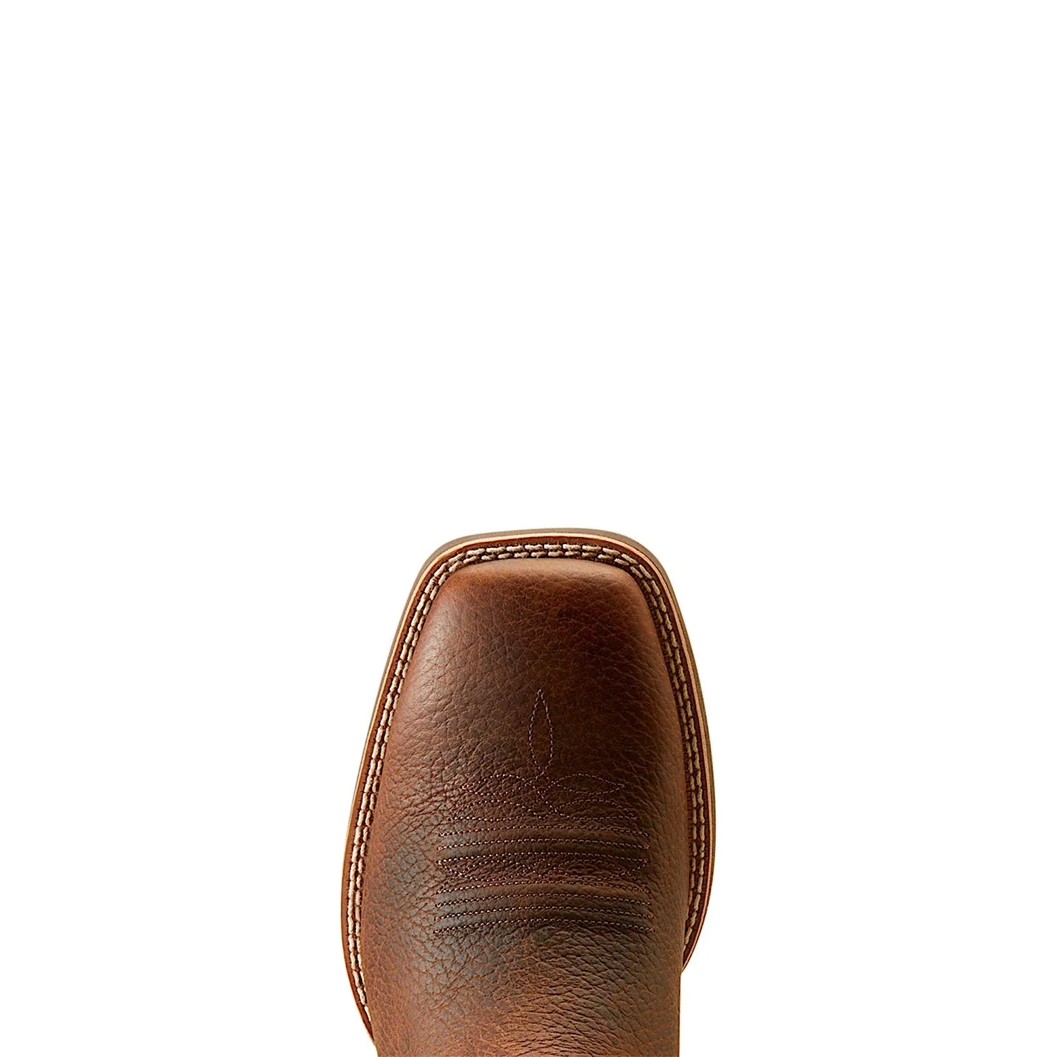Bottes Cowpuncher VentTEK pour Hommes Ariat - Chaussures Ariat Brown Oiled Rowdy