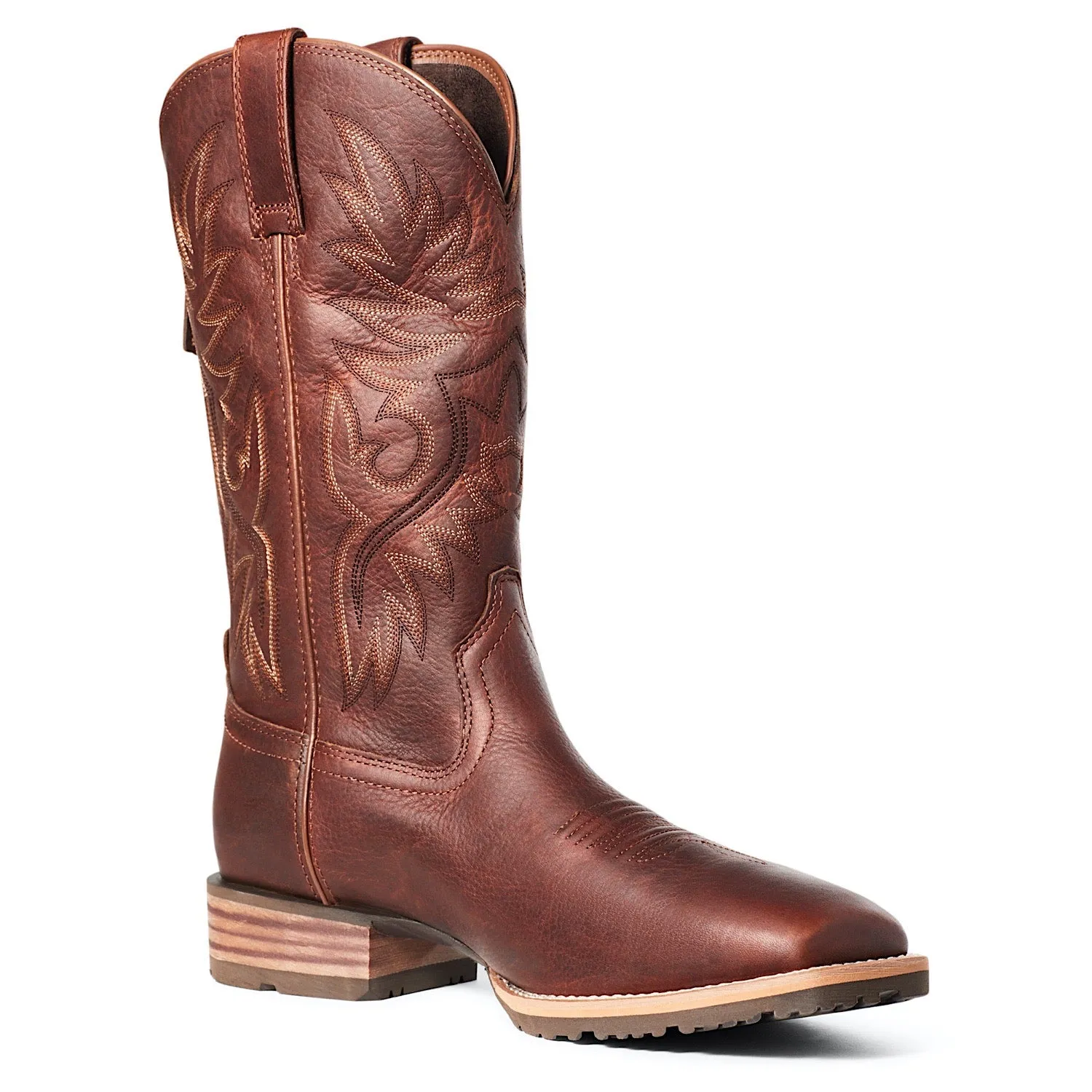 Ariat Bottes Western Hybrid Big Boy à Fermeture Éclair Arrière Peanut Chaussures Ariat