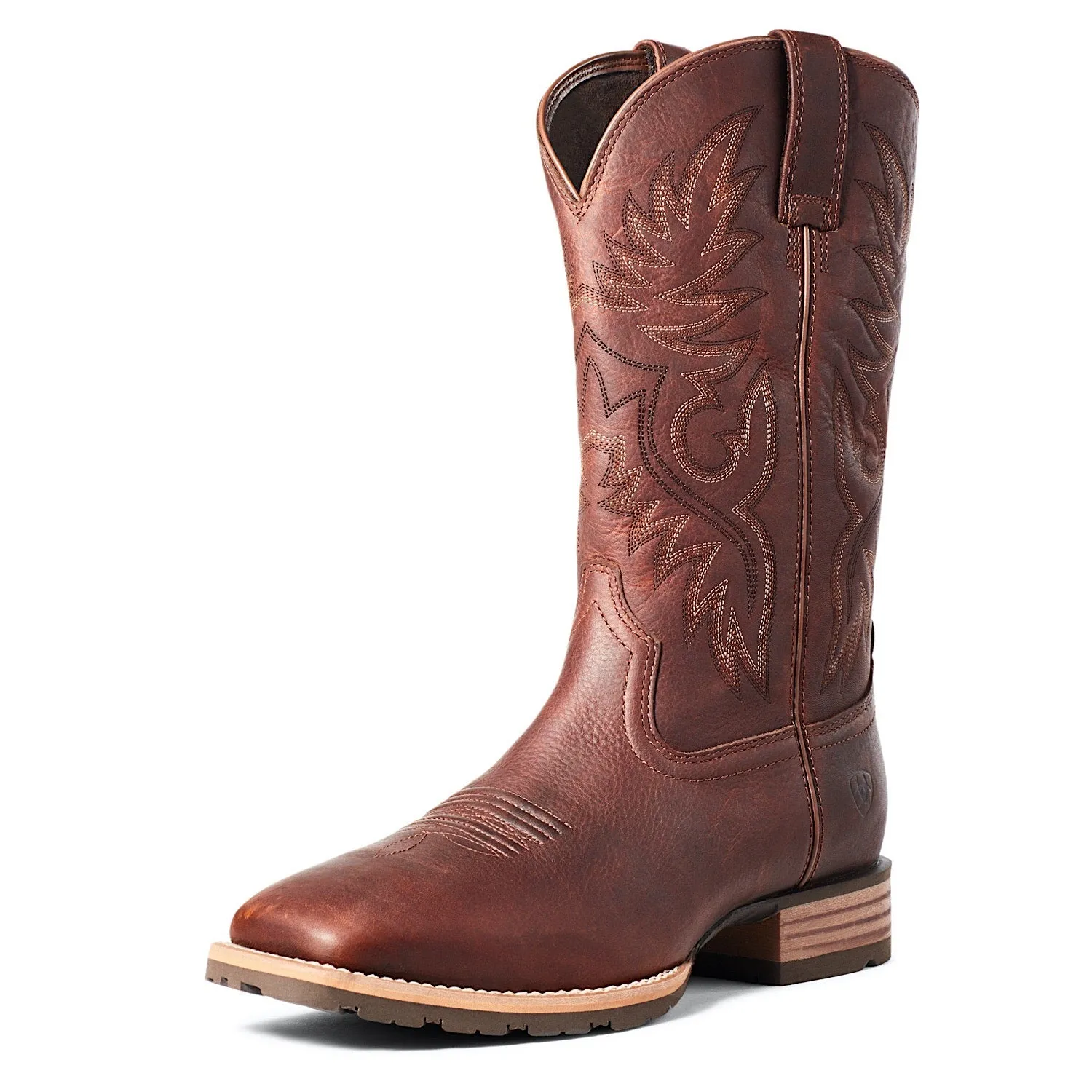 Ariat Bottes Western Hybrid Big Boy à Fermeture Éclair Arrière Peanut Chaussures Ariat