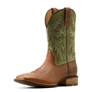 Ariat Men's Slingshot Wide Square Toe Western Boot - Green Ariat Shoes