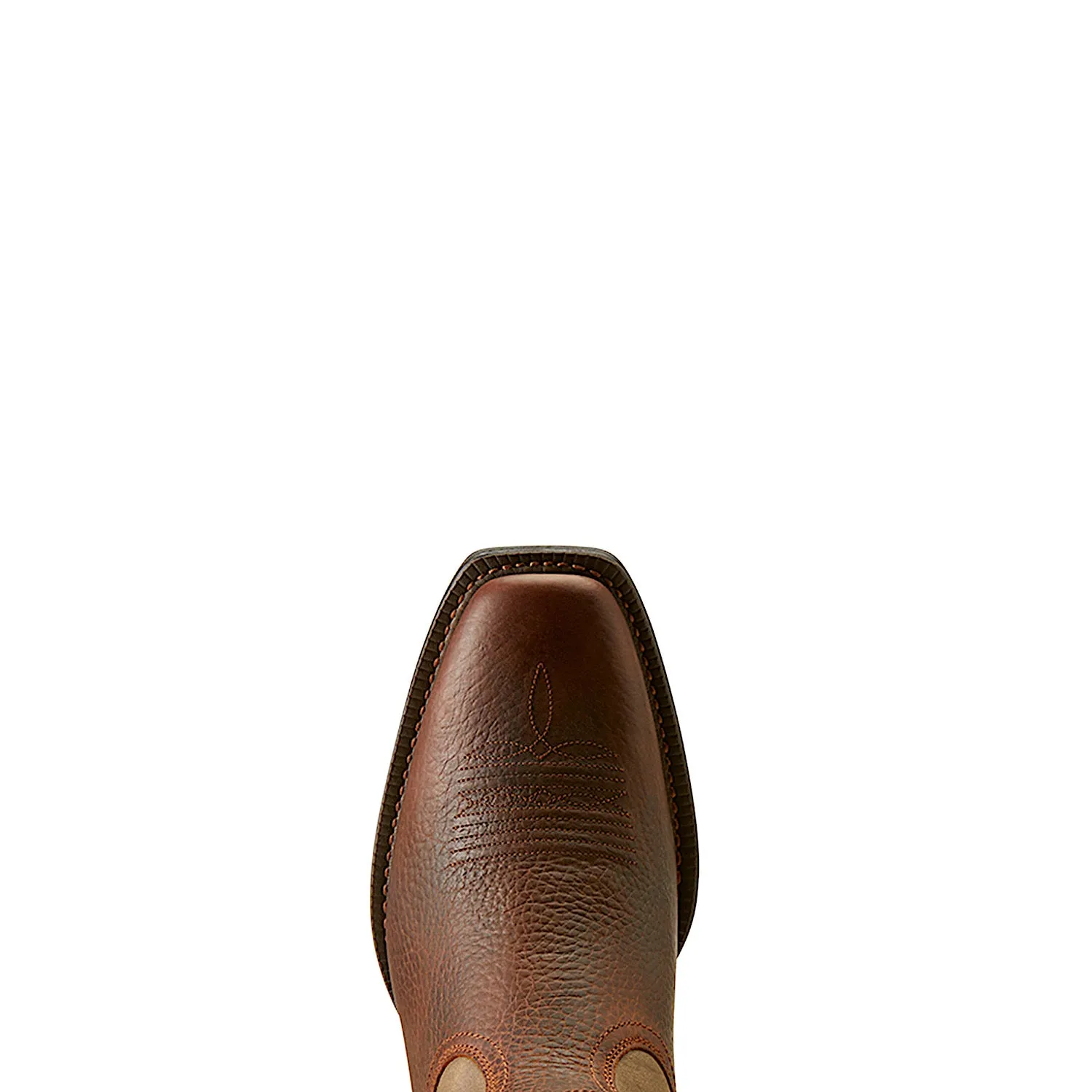 Ariat Chaussures Homme Sport Bout Carré Marron Huilé Rowdy/Brun Bomber
