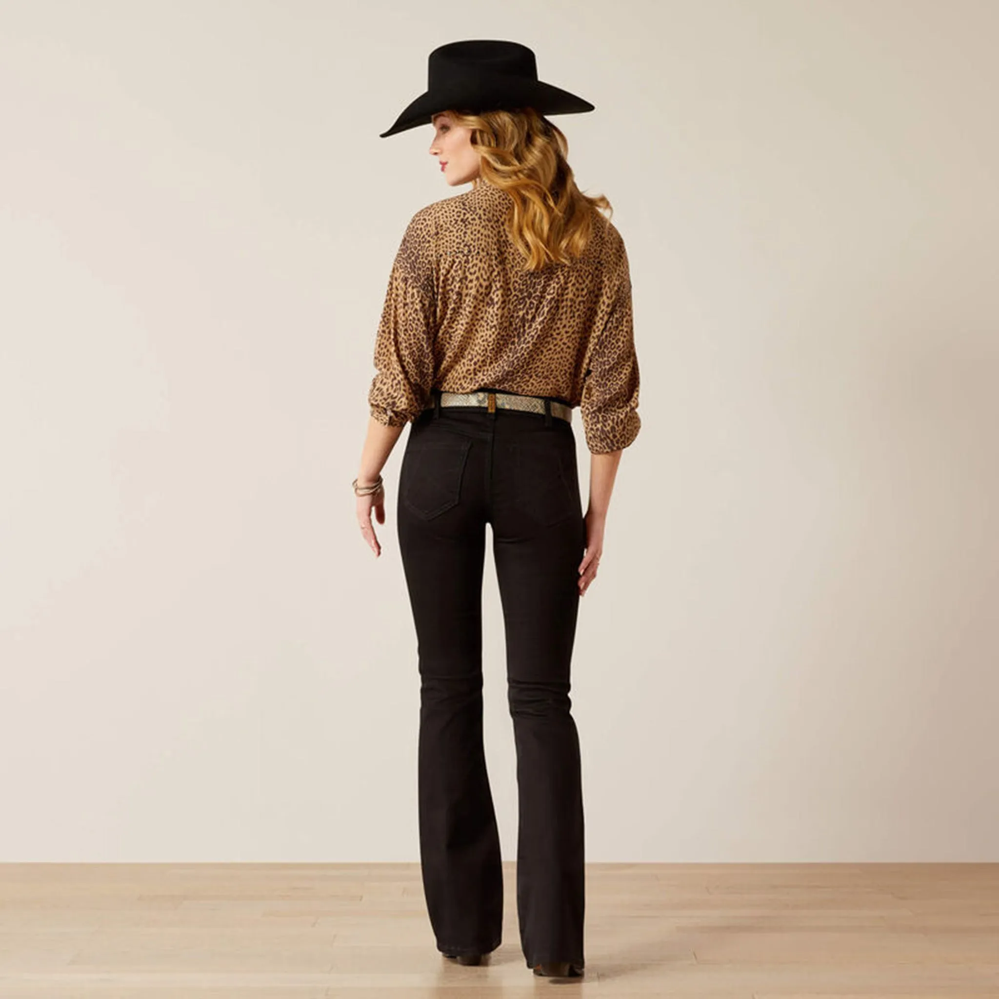 Ariat Perfect Rise Ella Jean Boot Cut pour Femme en Noir