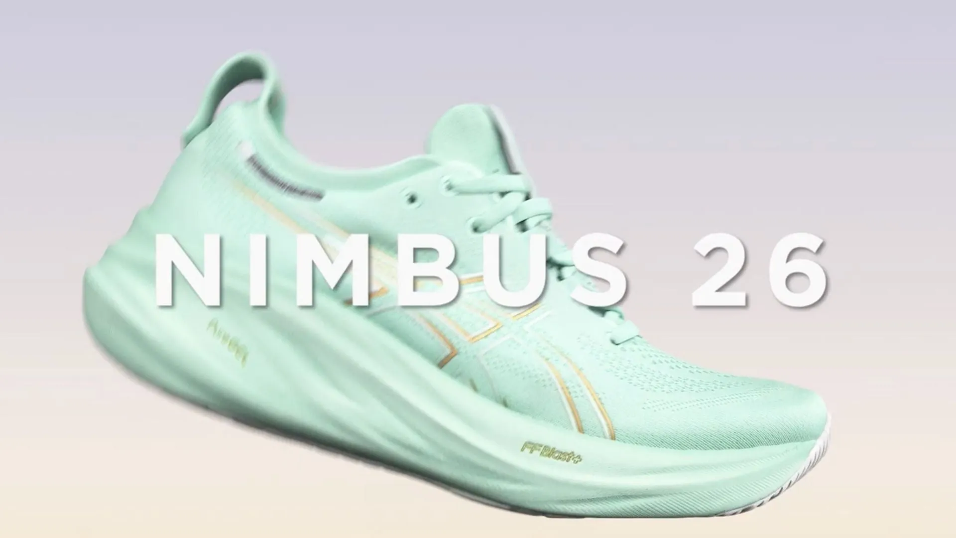 Asics Gel Nimbus 26 - Bleu Français - Lime Électrique
