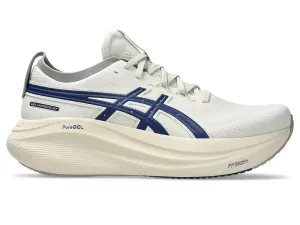 Asics Mens Gel Nimbus 27 ATC - Birch/Indigo Blue (1011C028-200) Asics	Running Shoes