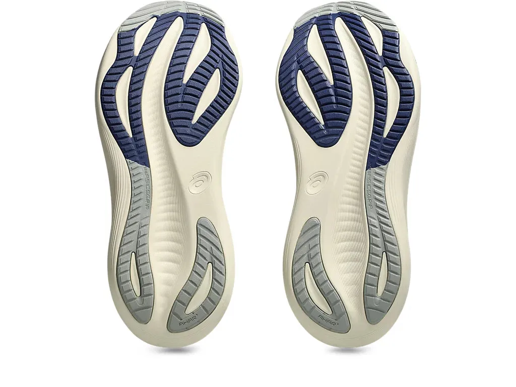 Asics Chaussures de Running Homme Gel Nimbus 27 ATC - Bouleau/Bleu Indigo (1011C028-200)