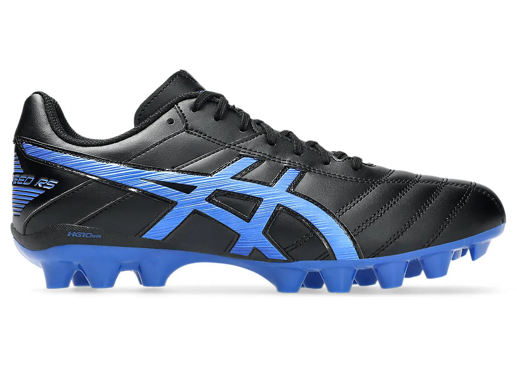 ASICS Chaussures de Football LETHAL RS 2 SPEED Noir/Bleu pour Homme_Mens-Asics
