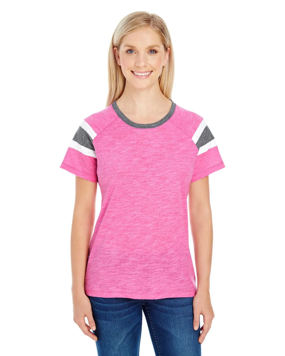 T-shirt à manches courtes Fanatic pour femmes Augusta Sportswear 3011