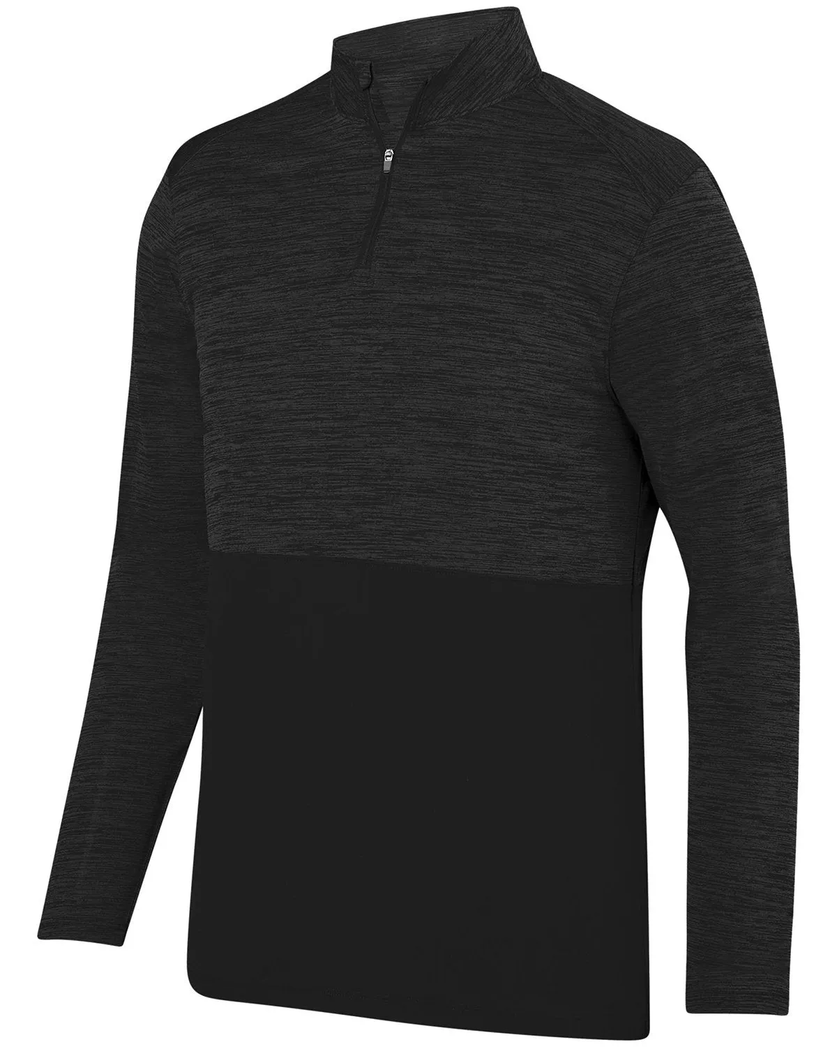 Augusta Sportswear AG2908 Pull-over Adulte à Col Quart-Zip Ombré TonalHeather