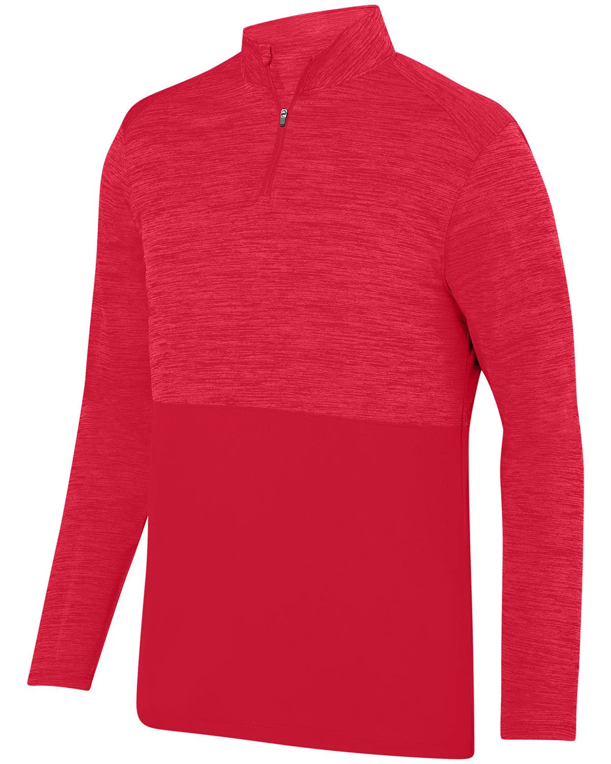 Augusta Sportswear AG2908 Pull-over Adulte à Col Quart-Zip Ombré TonalHeather