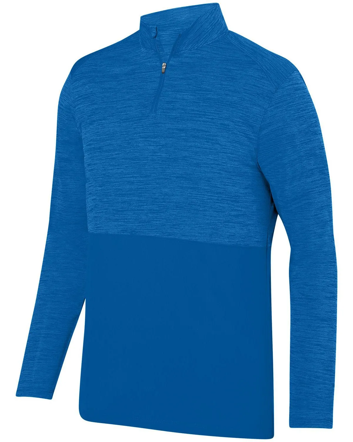 Augusta Sportswear AG2908 Pull-over Adulte à Col Quart-Zip Ombré TonalHeather