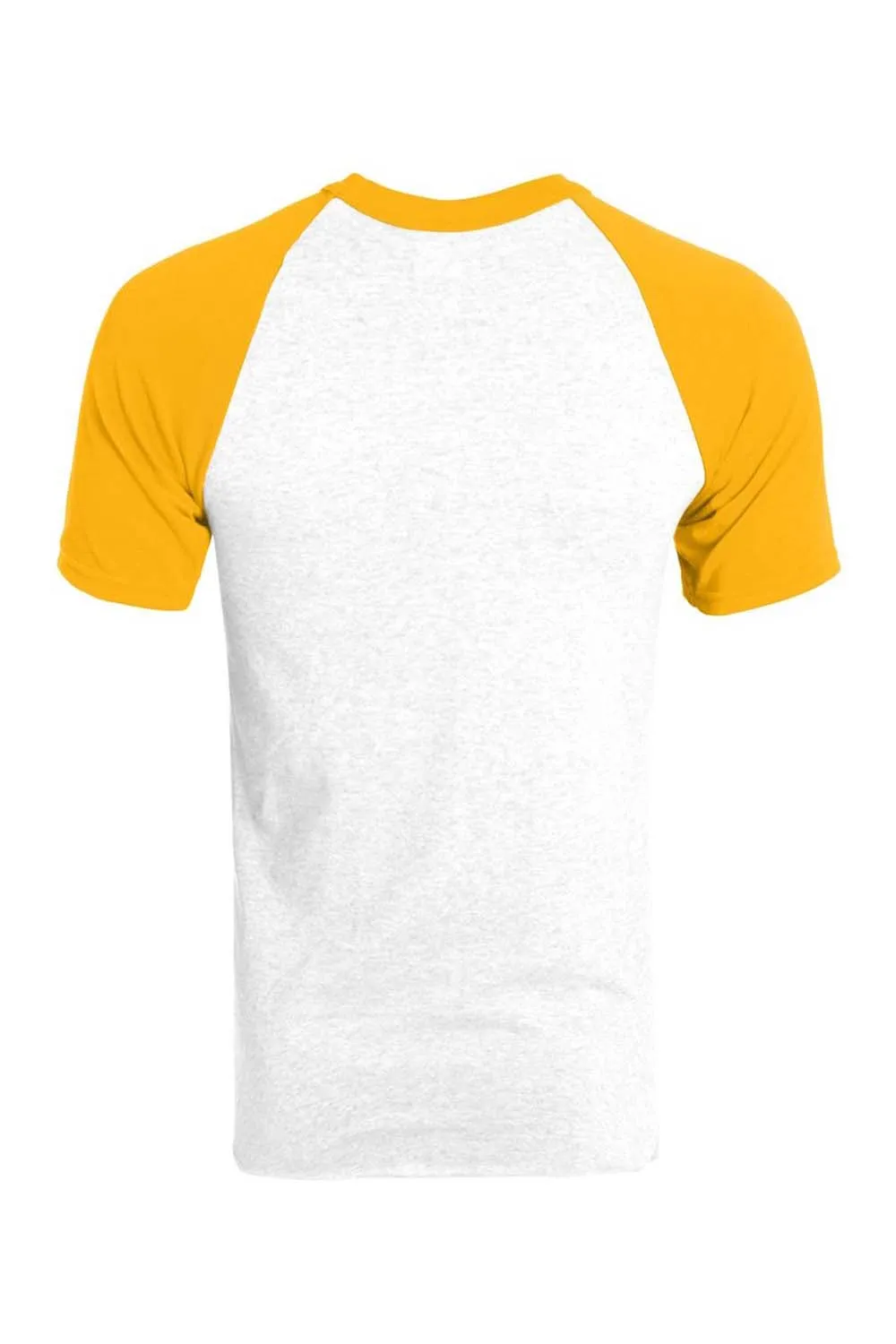 T-shirt à manches courtes pour hommes Augusta Sportswear - Blanc/Or