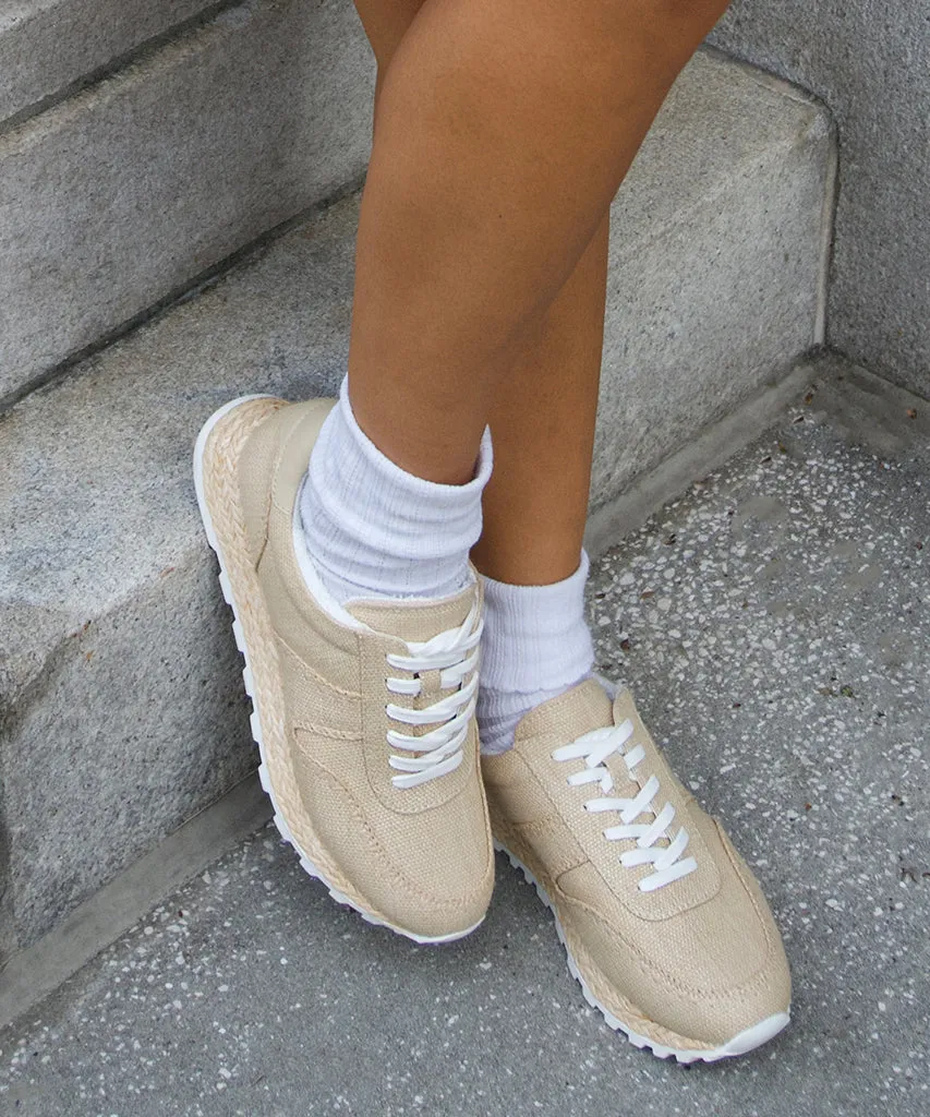 AYITA SNEAKERS LT RAFFIA NATUREL
