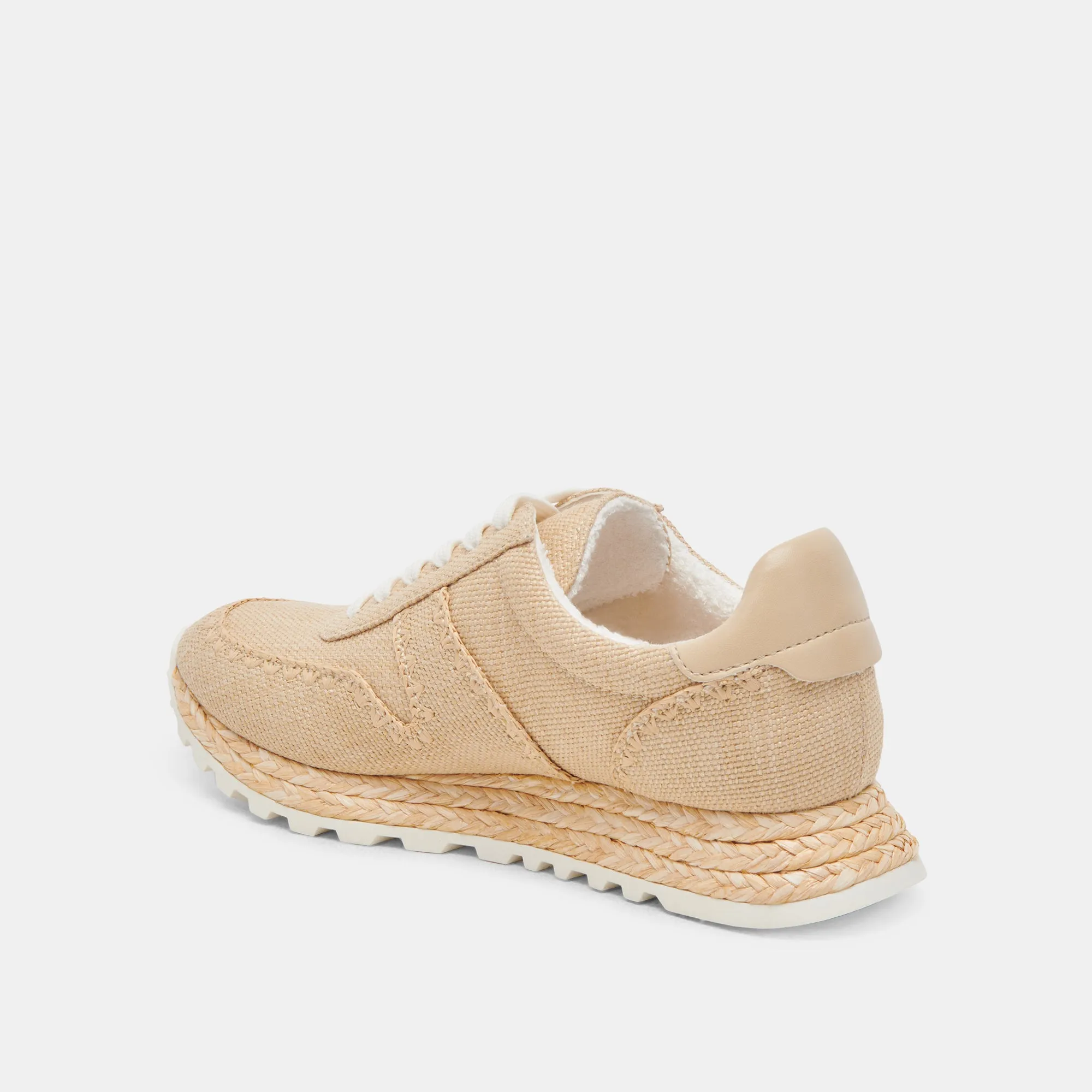 AYITA SNEAKERS LT RAFFIA NATUREL