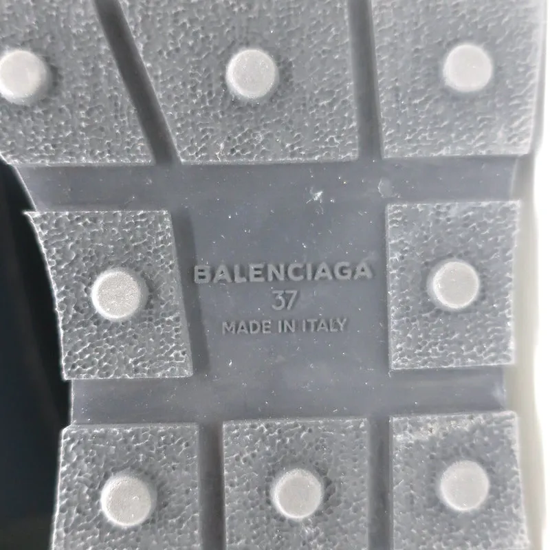 Balenciaga Race Runner Sneakers en Cuir Bleu Marine & Mesh Taille 37