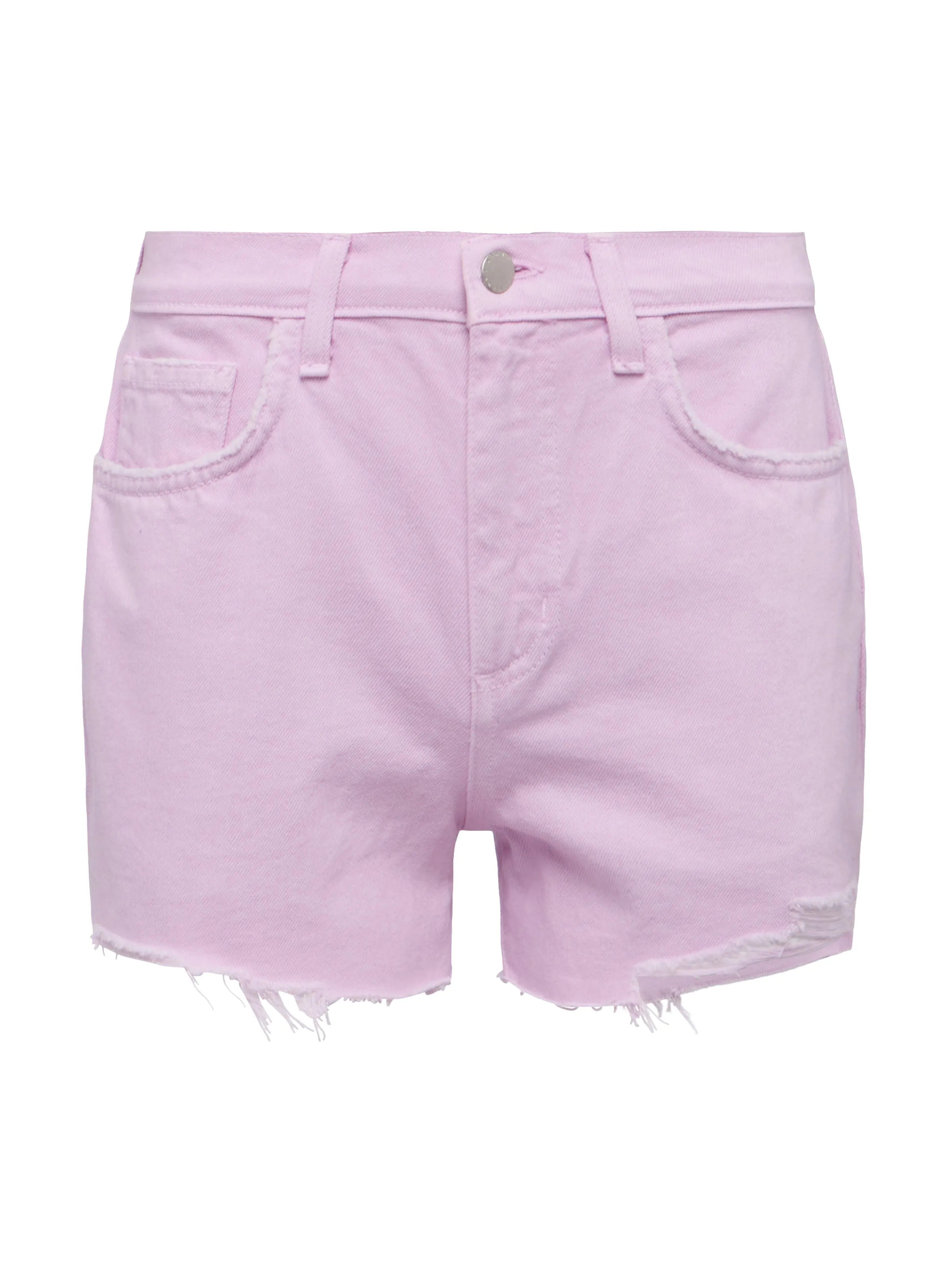 Short en Jean Brut à Ourlet Découvert Beck