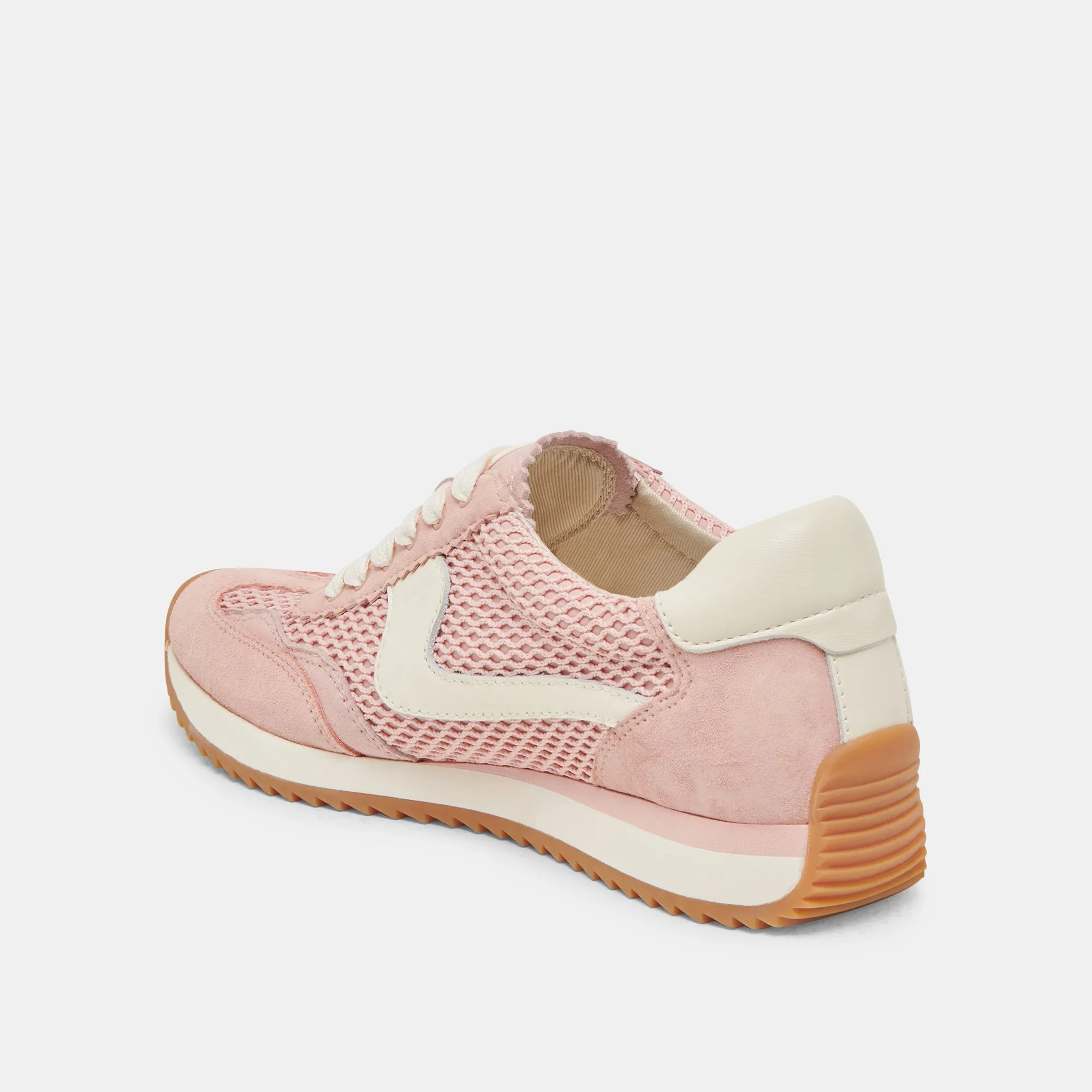 B.NTCD BASKETS EN MAILLE TISSÉE ROSE