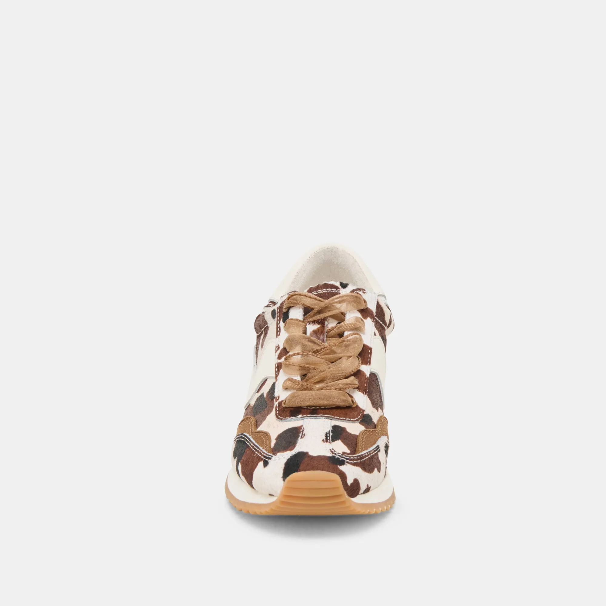 B.NTCD SNEAKERS COCOA TAURUS POIL DE VEAU