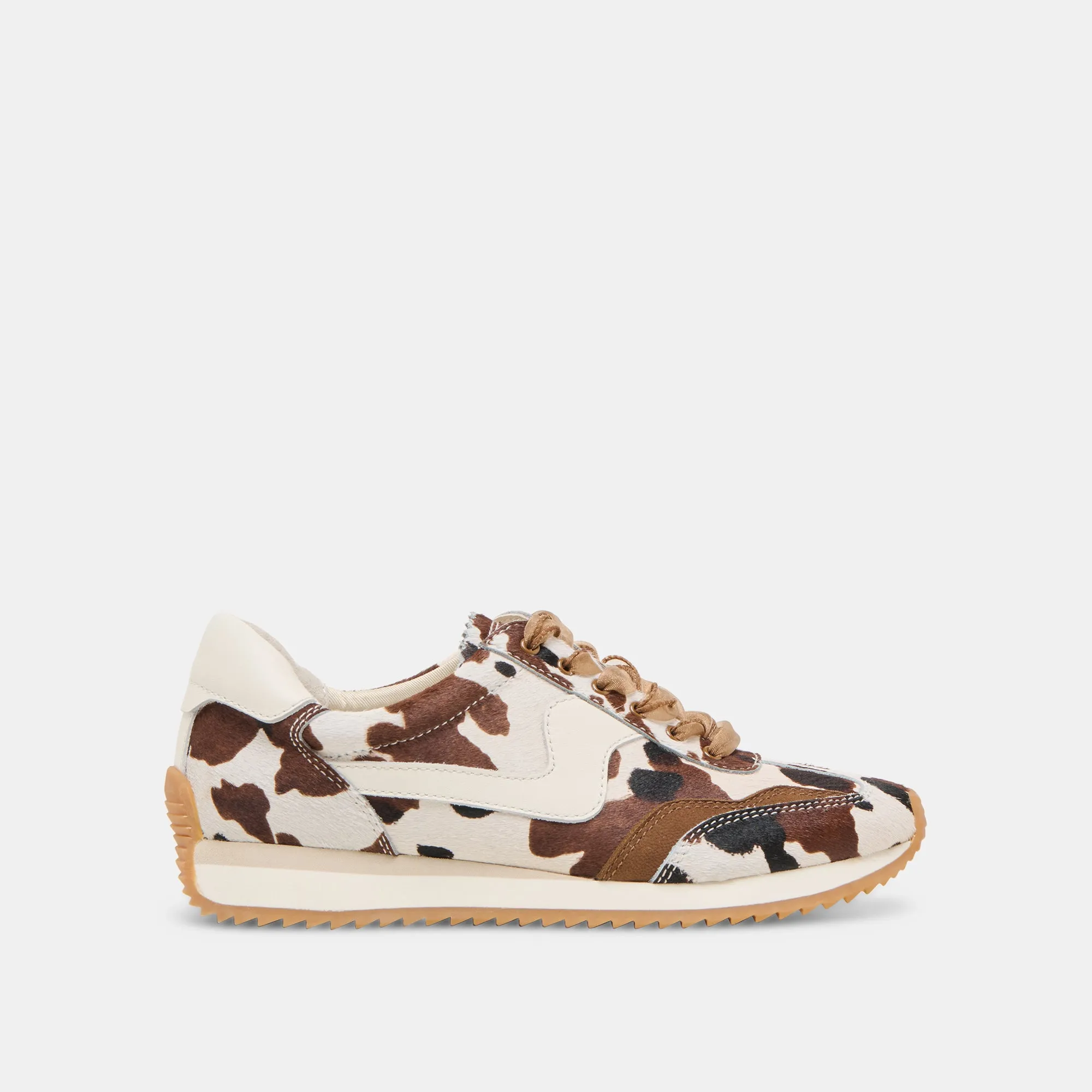 B.NTCD SNEAKERS COCOA TAURUS POIL DE VEAU