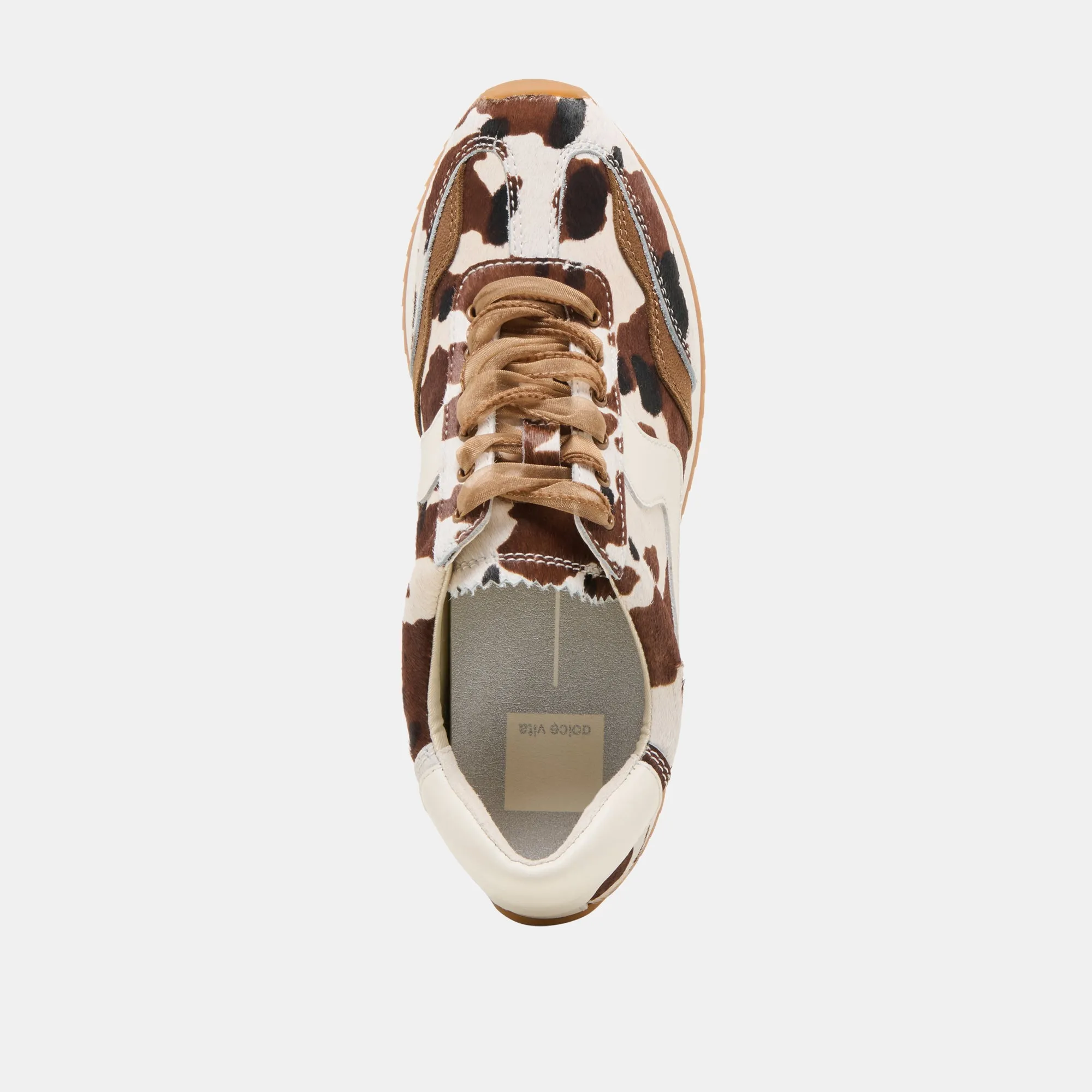 B.NTCD SNEAKERS COCOA TAURUS POIL DE VEAU