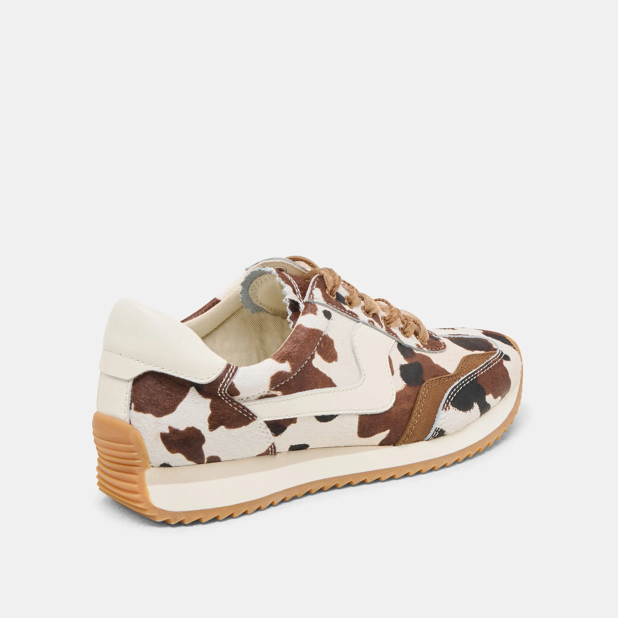 B.NTCD SNEAKERS COCOA TAURUS POIL DE VEAU