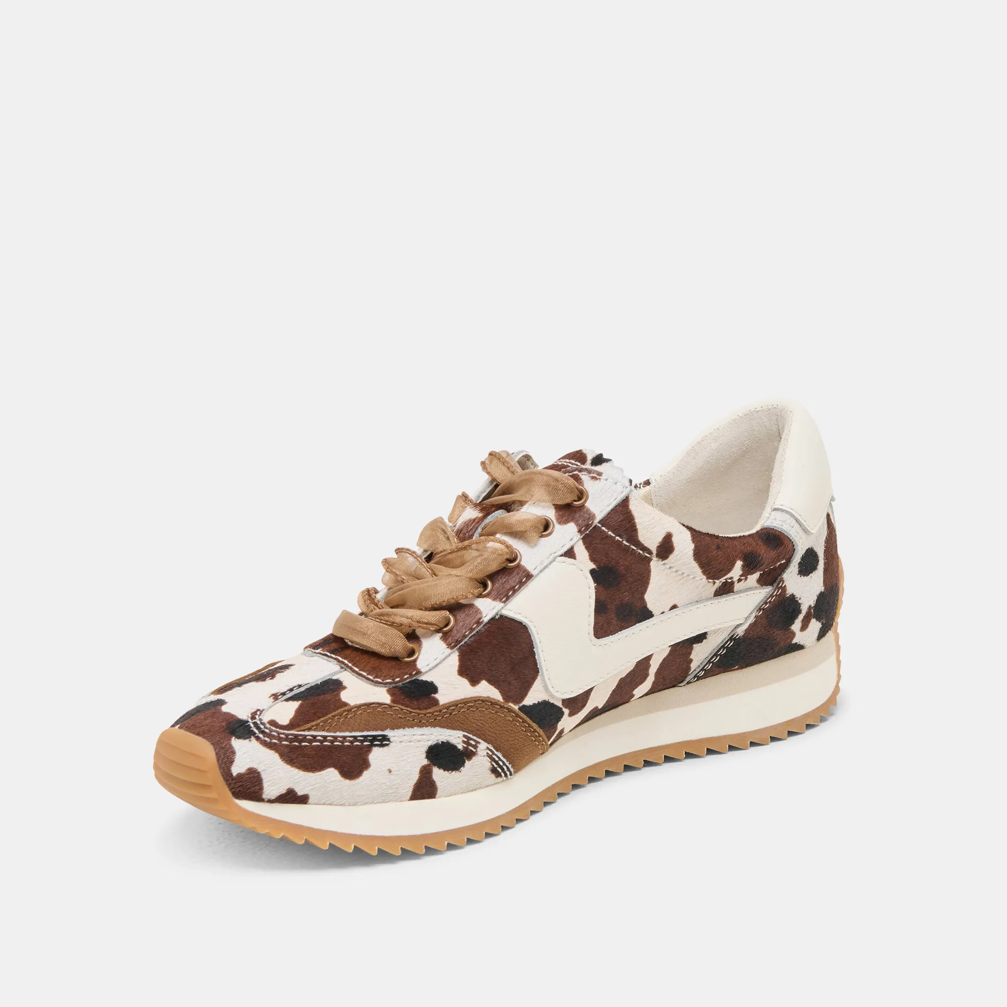 B.NTCD SNEAKERS COCOA TAURUS POIL DE VEAU