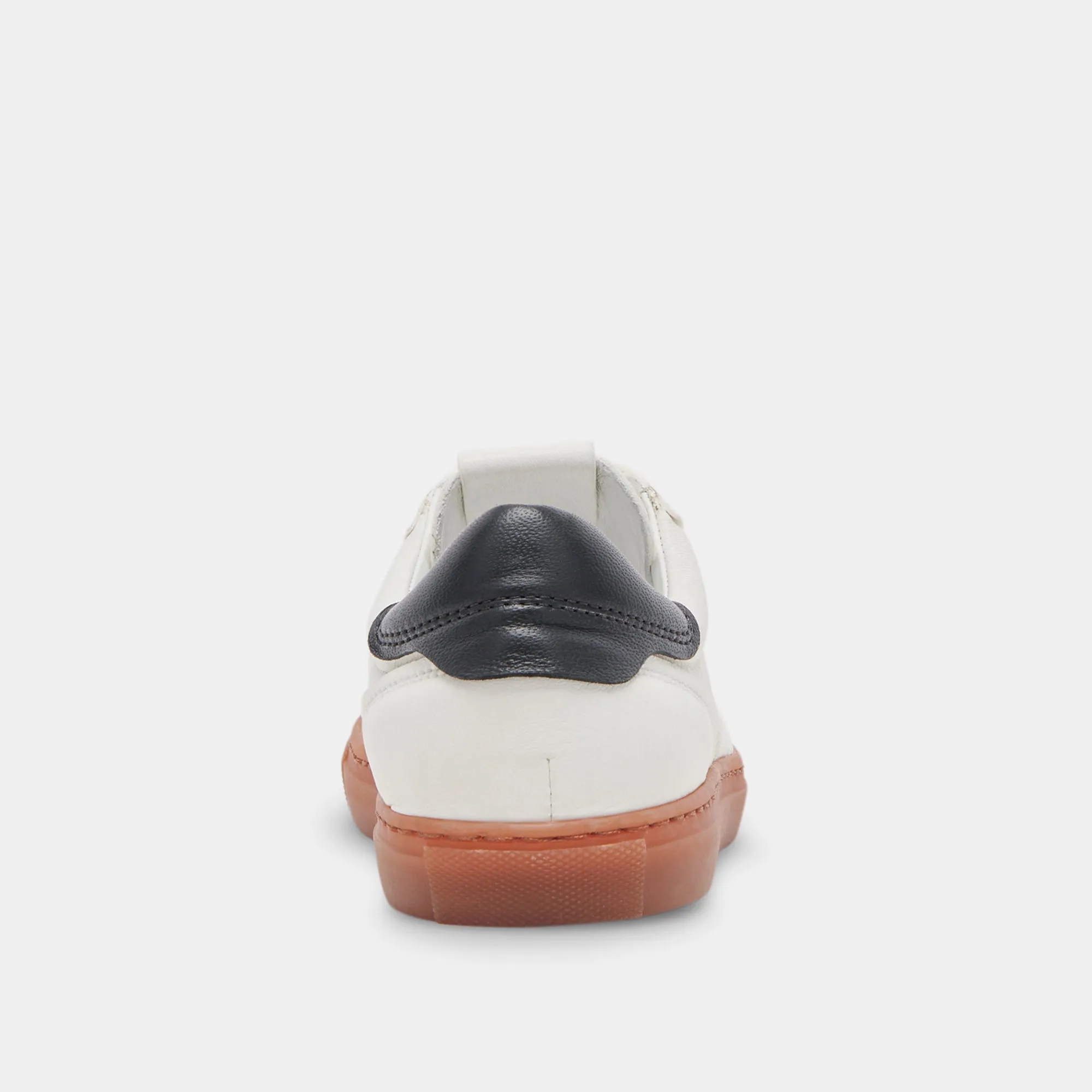 BODEN SNEAKERS BLANC NOIR CUIR