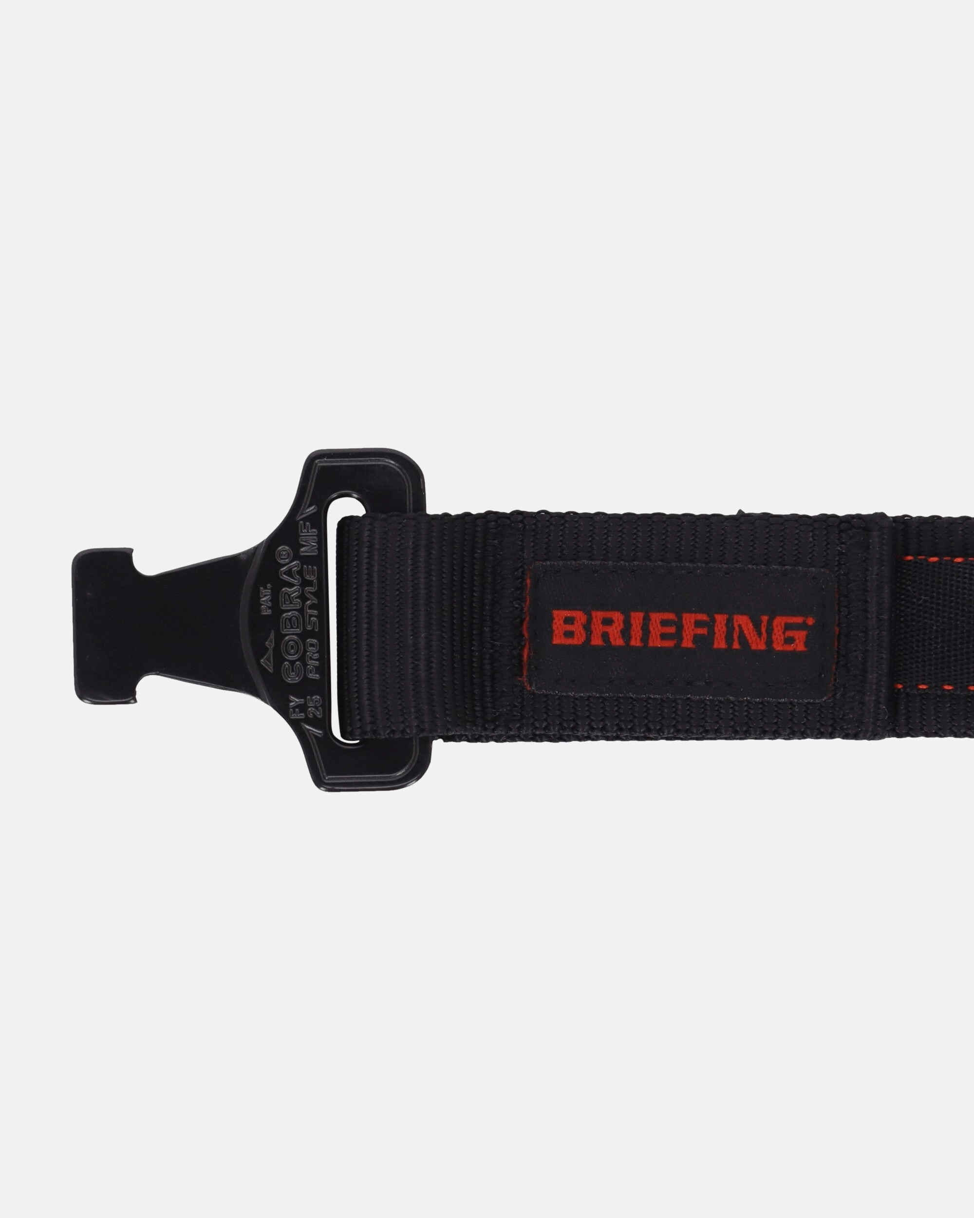 BRIEFING Cobra Buckle Belt Black