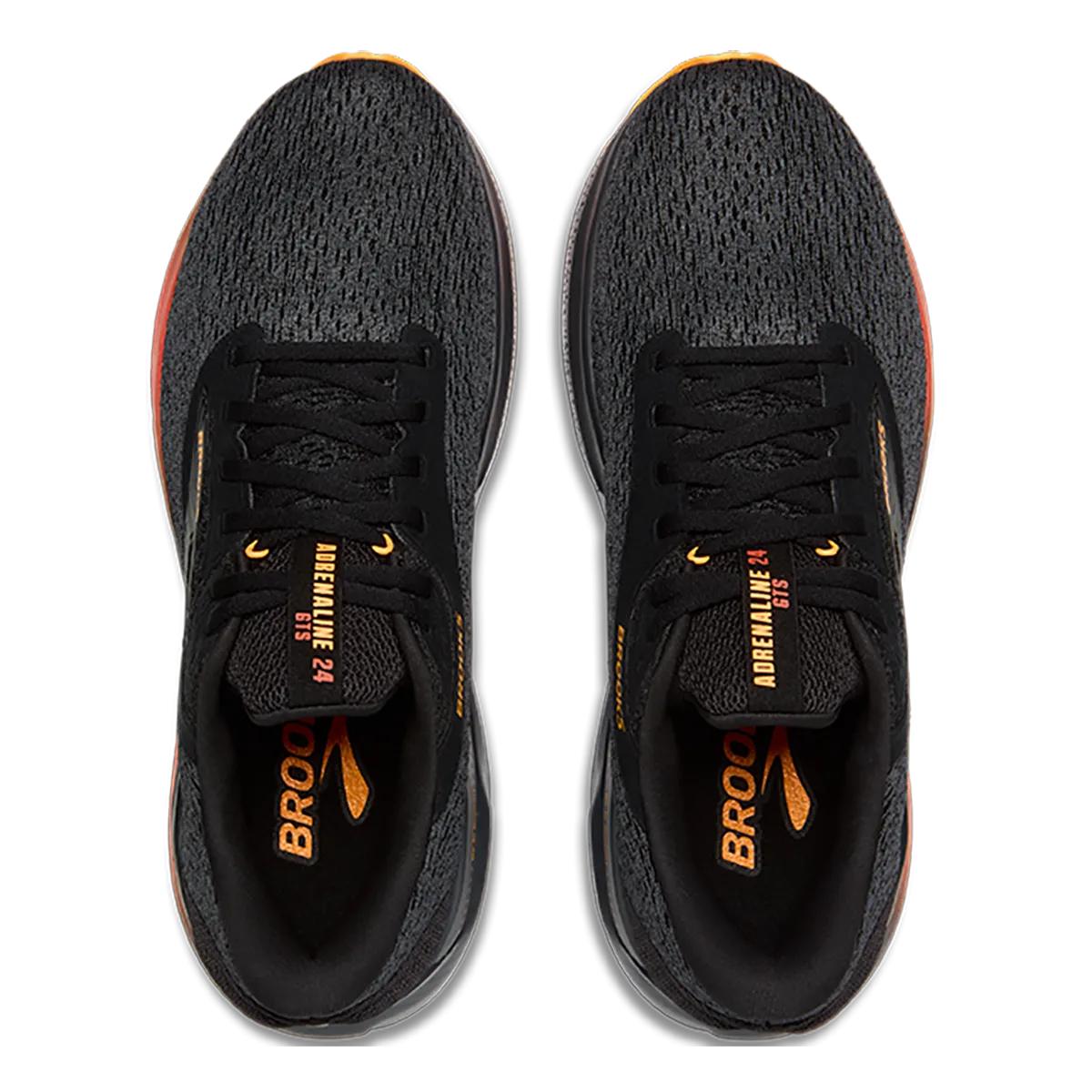 Brooks Adrenaline GTS 24 Noir - Ébène - Terre de Sienne Brûlée