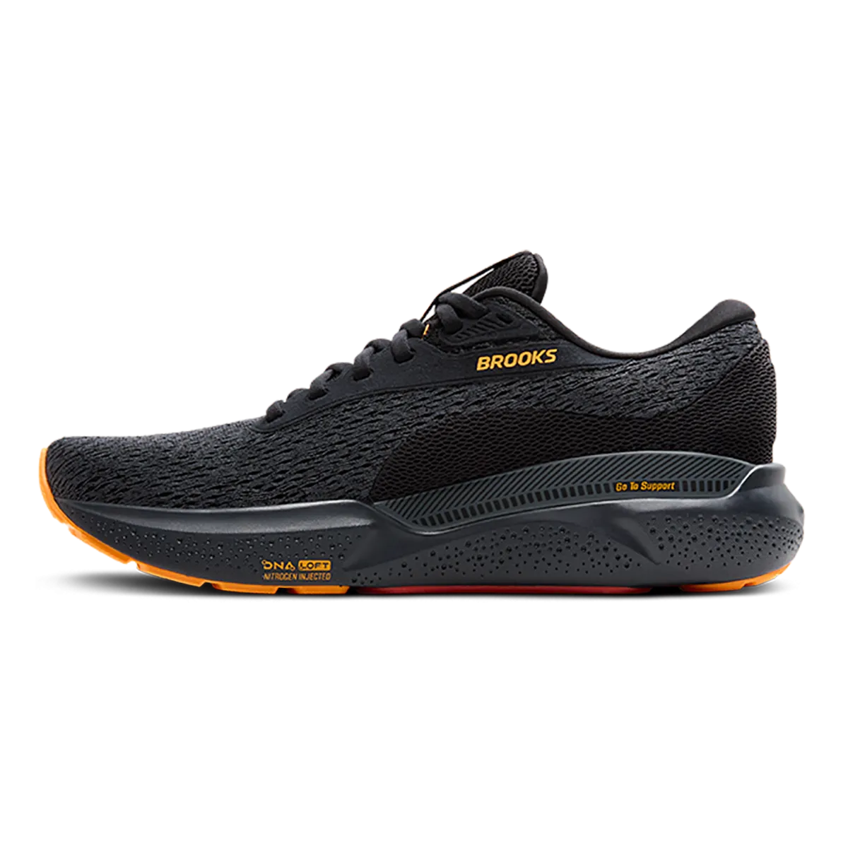 Brooks Adrenaline GTS 24 Noir - Ébène - Terre de Sienne Brûlée