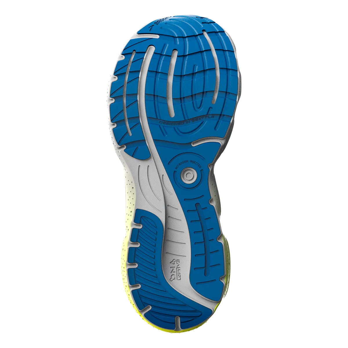 Brooks Glycerin 20 - Bleu - Vie Nocturne - Blanc