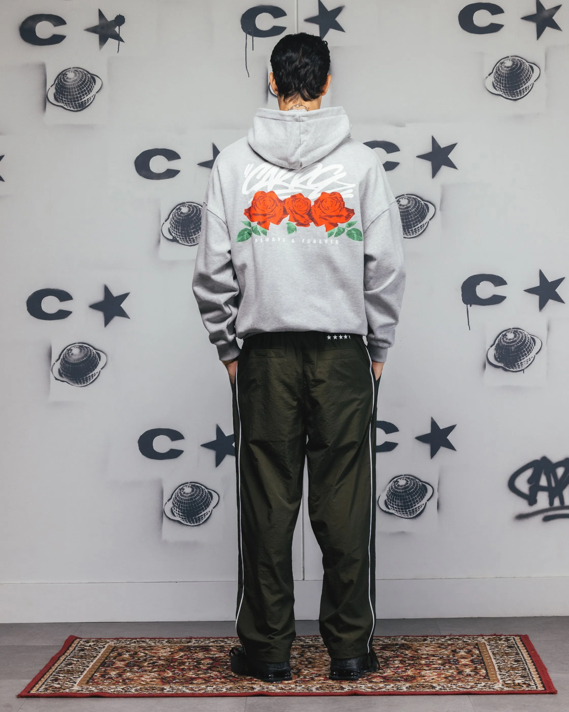 Carre Always & Forever Zip Hoodie Gris Marle