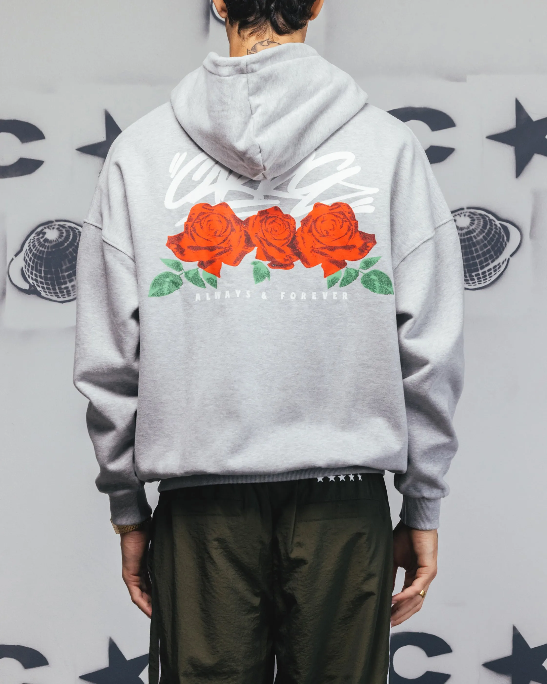 Carre Always & Forever Zip Hoodie Gris Marle