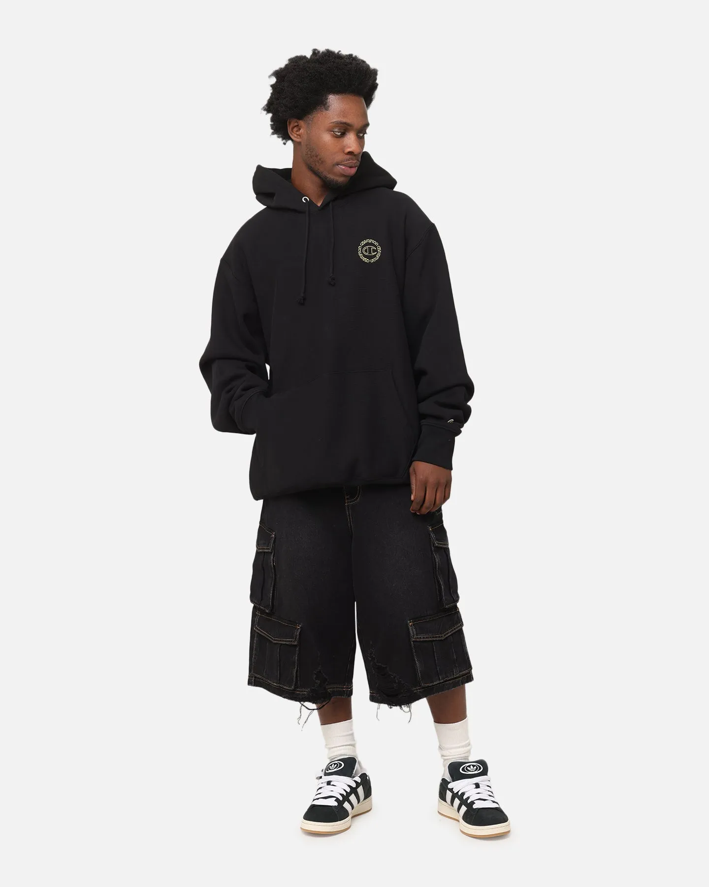 Champion Reverse Weave Sweat à capuche Nouvel An lunaire Noir