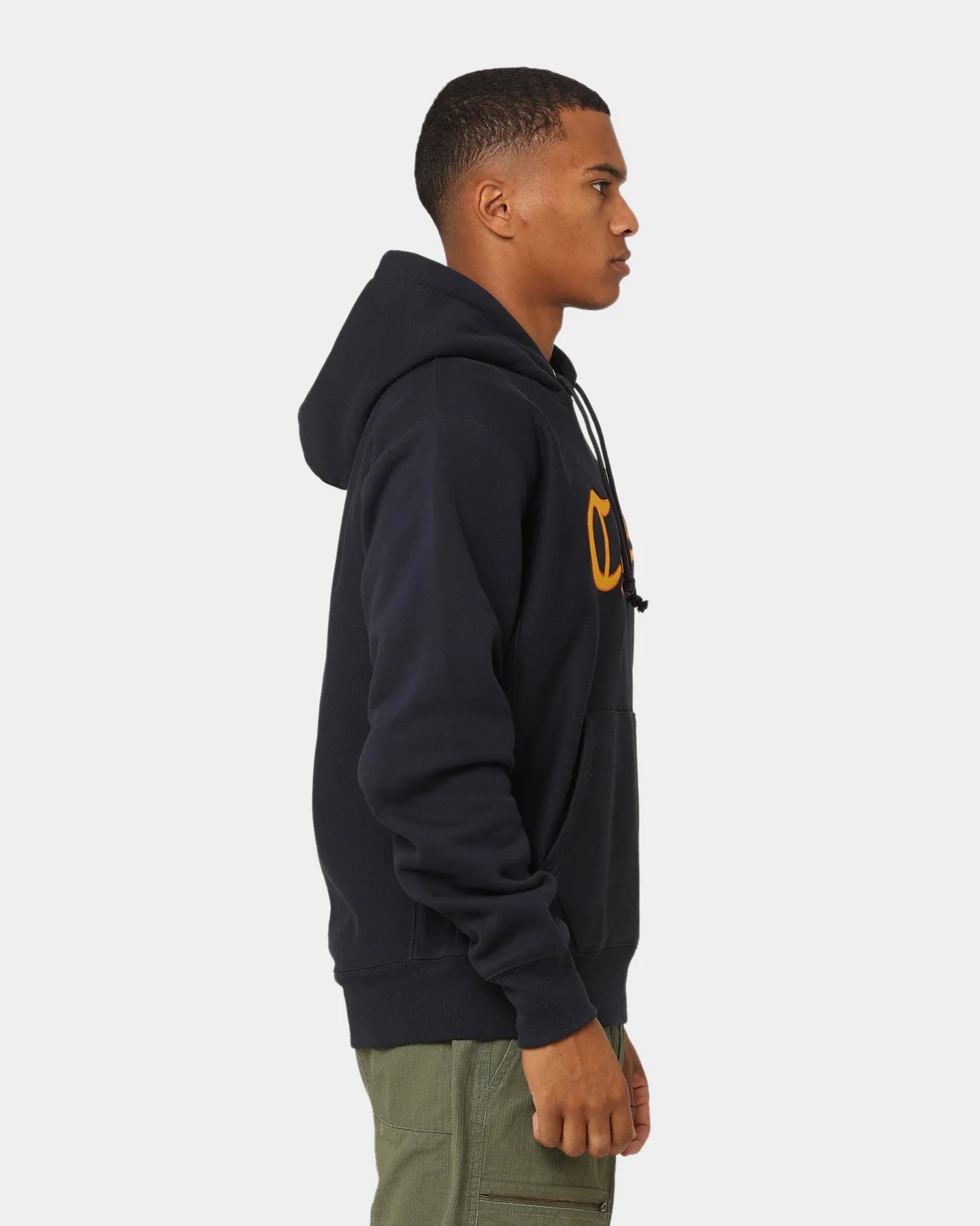 Champion Sweat à capuche Script Bleu marine
