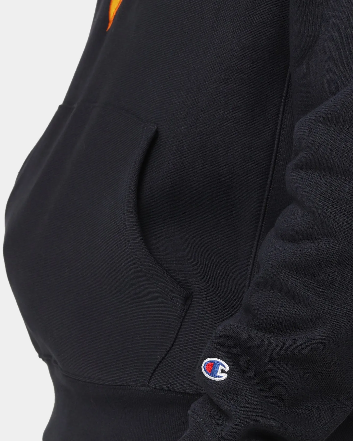 Champion Sweat à capuche Script Bleu marine