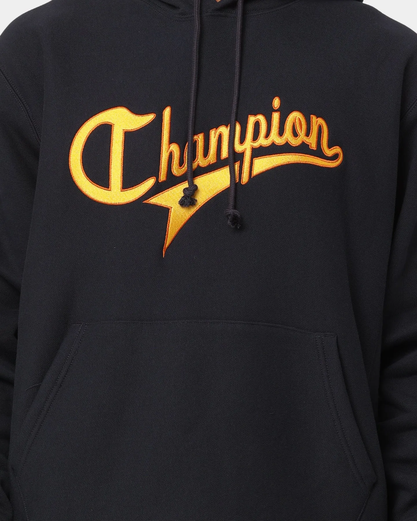Champion Sweat à capuche Script Bleu marine