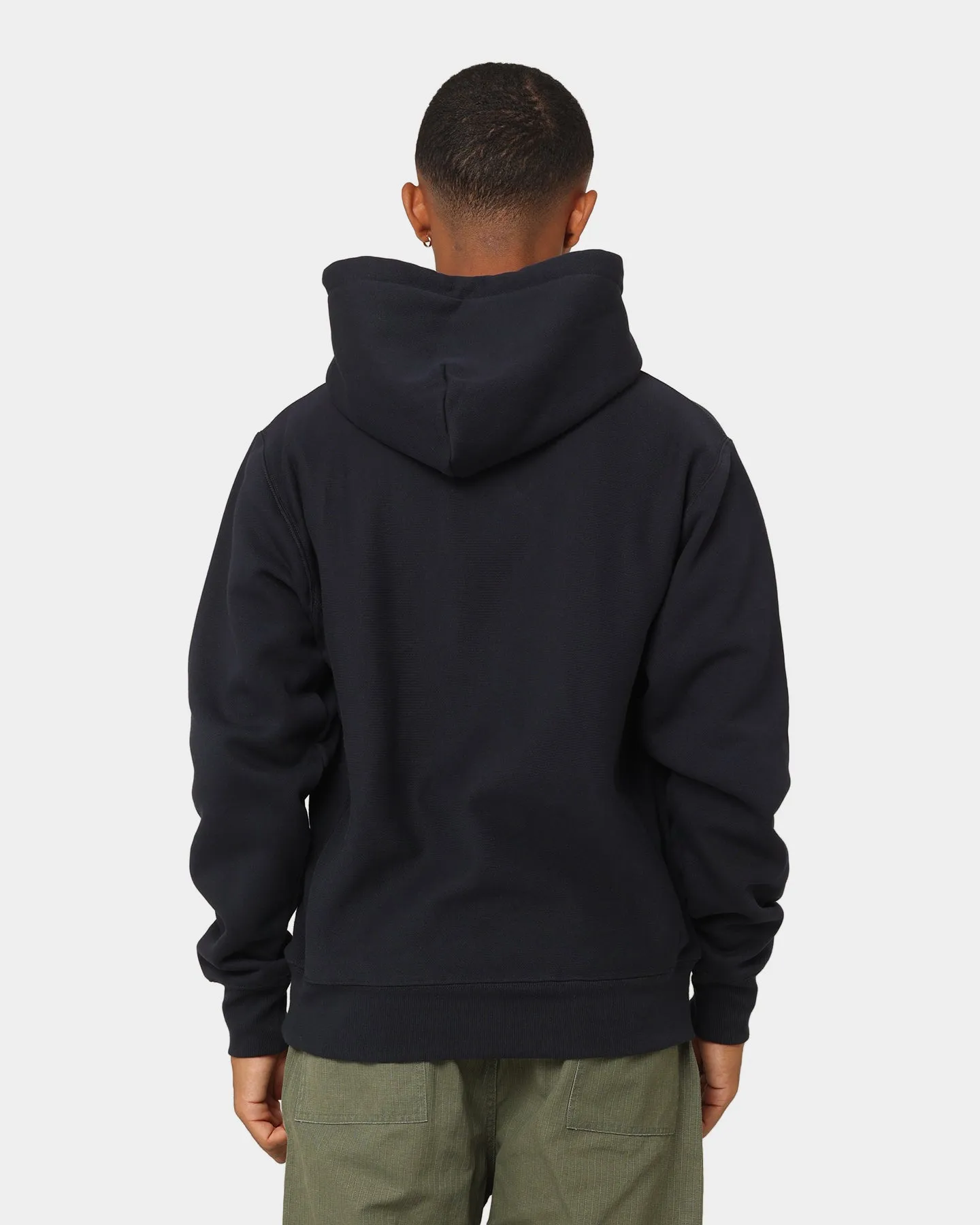 Champion Sweat à capuche Script Bleu marine