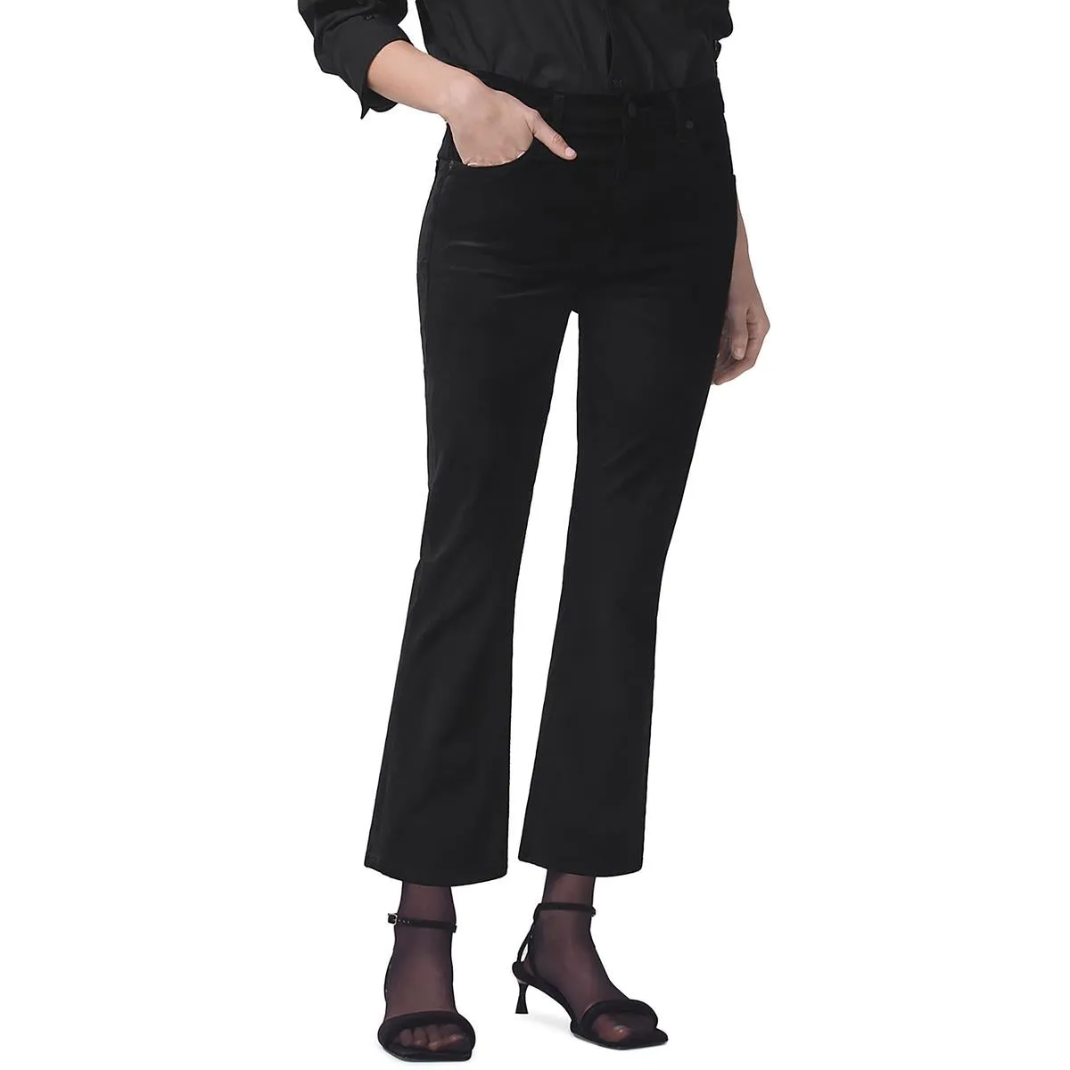 Citizens of Humanity Jean Bootcut Femme Velours Coupé