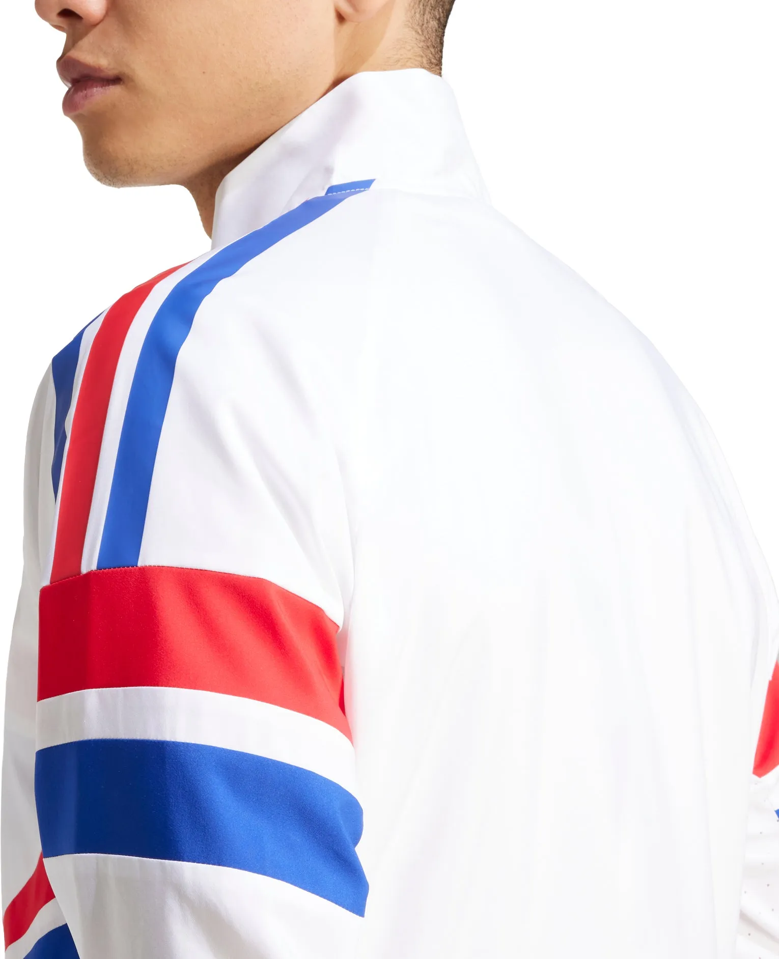 Vêtements Adidas Homme Veste de course Adizero Retro pour hommes - Blanc