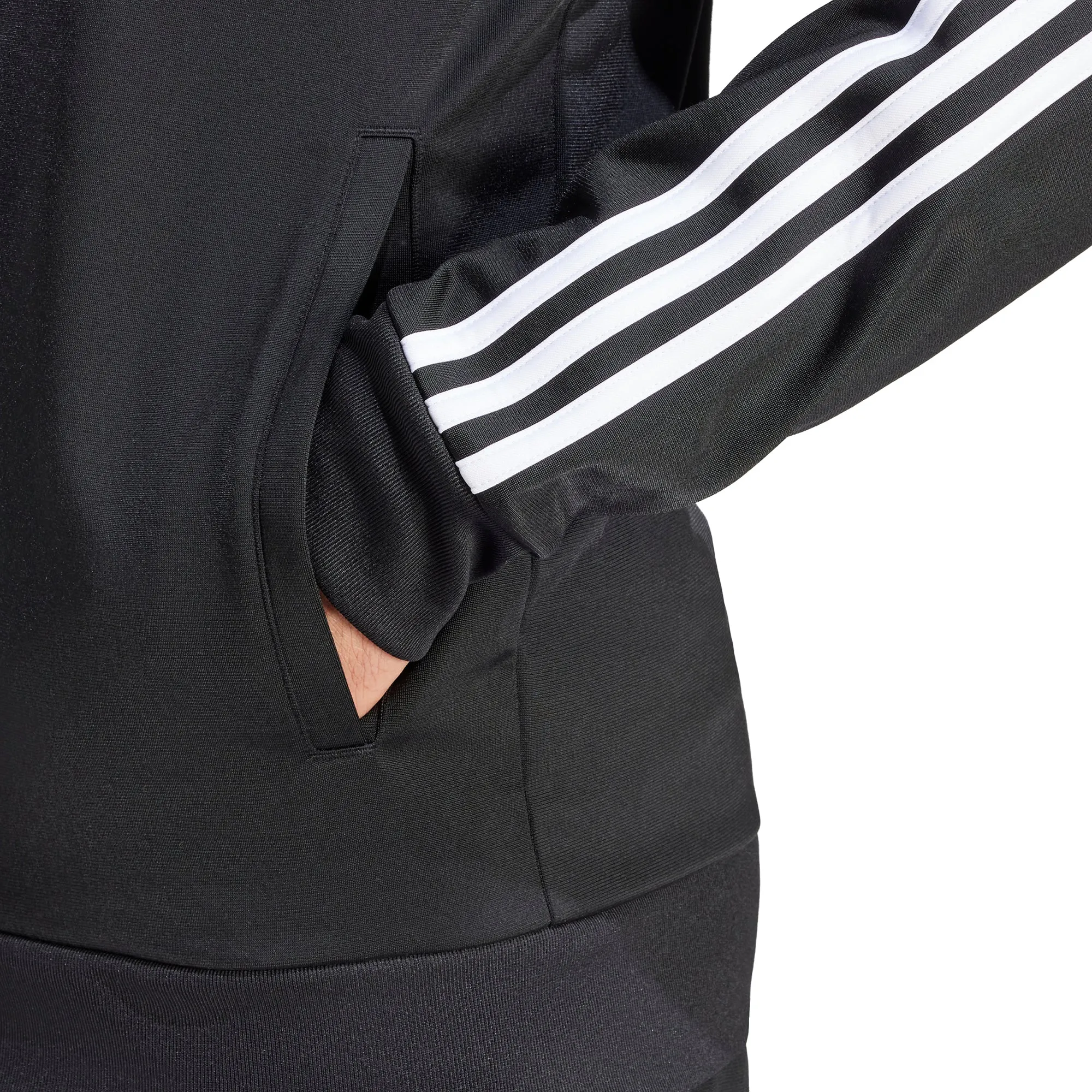 Vêtements Adidas Hommes Veste de survêtement adidas Essentials Warm Up à 3 bandes pour homme - Noir