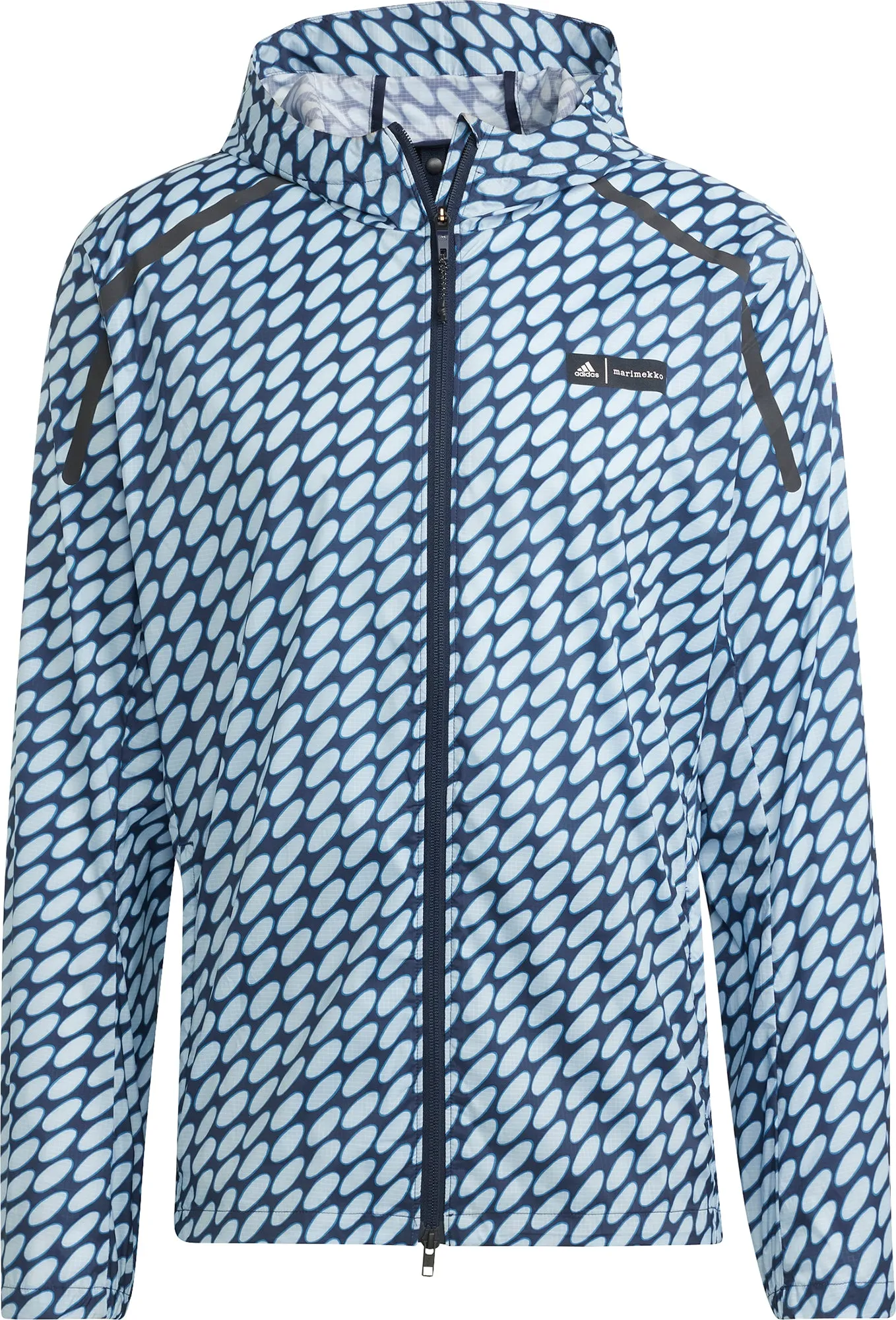Vêtements Adidas Hommes Veste de course adidas X Marimekko Marathon pour hommes - Bleu