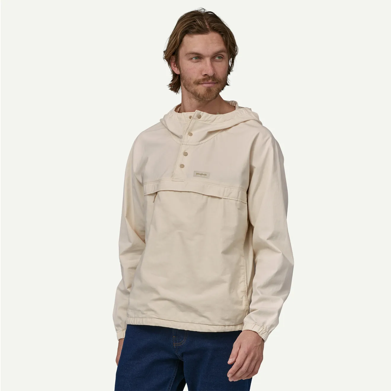 Vêtements Patagonia Vestes Hommes Patagonia Funhoggers Anorak Non teinté Naturel
