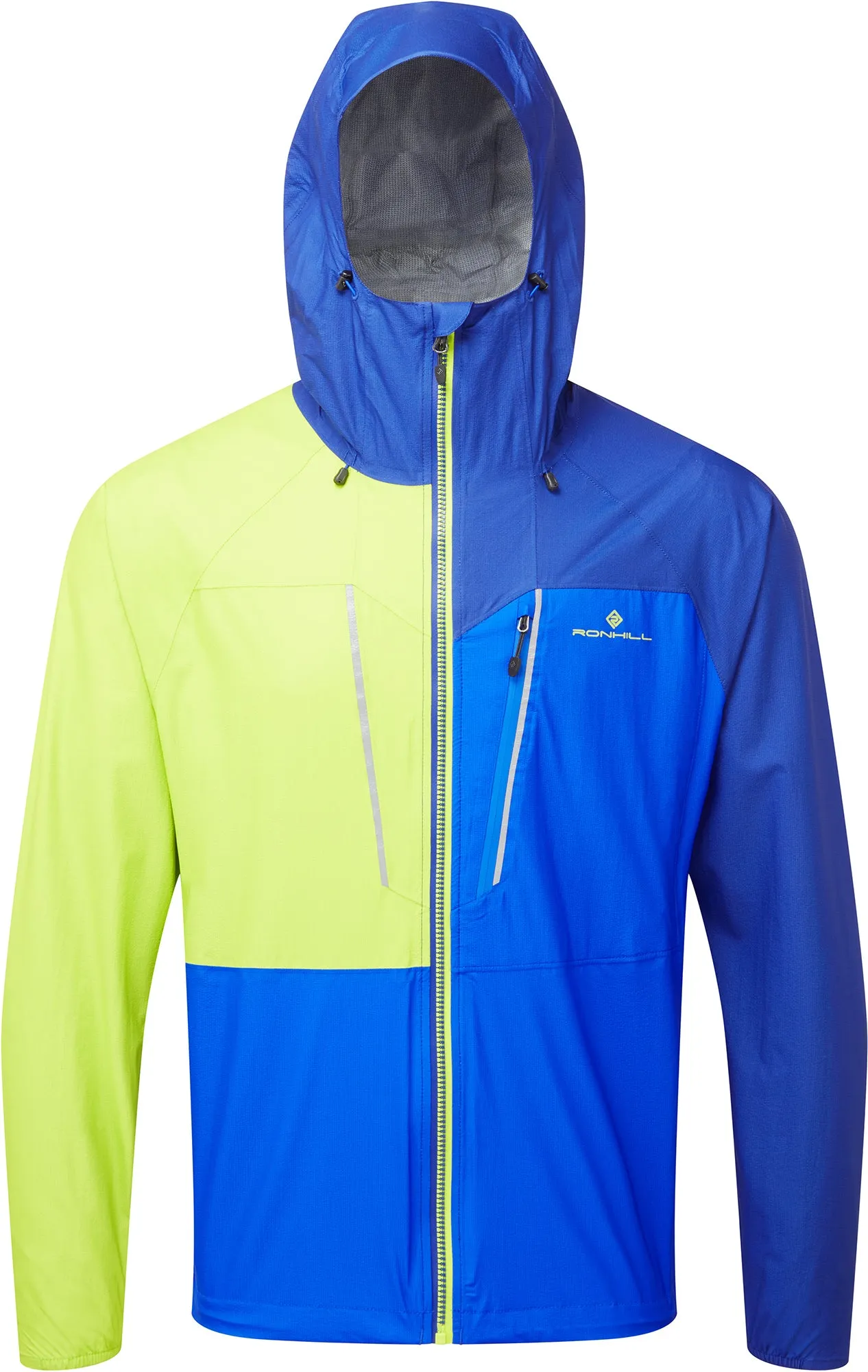 Vêtement Ronhill Homme Veste de course imperméable Ronhill Tech Fortify pour hommes - Bleu