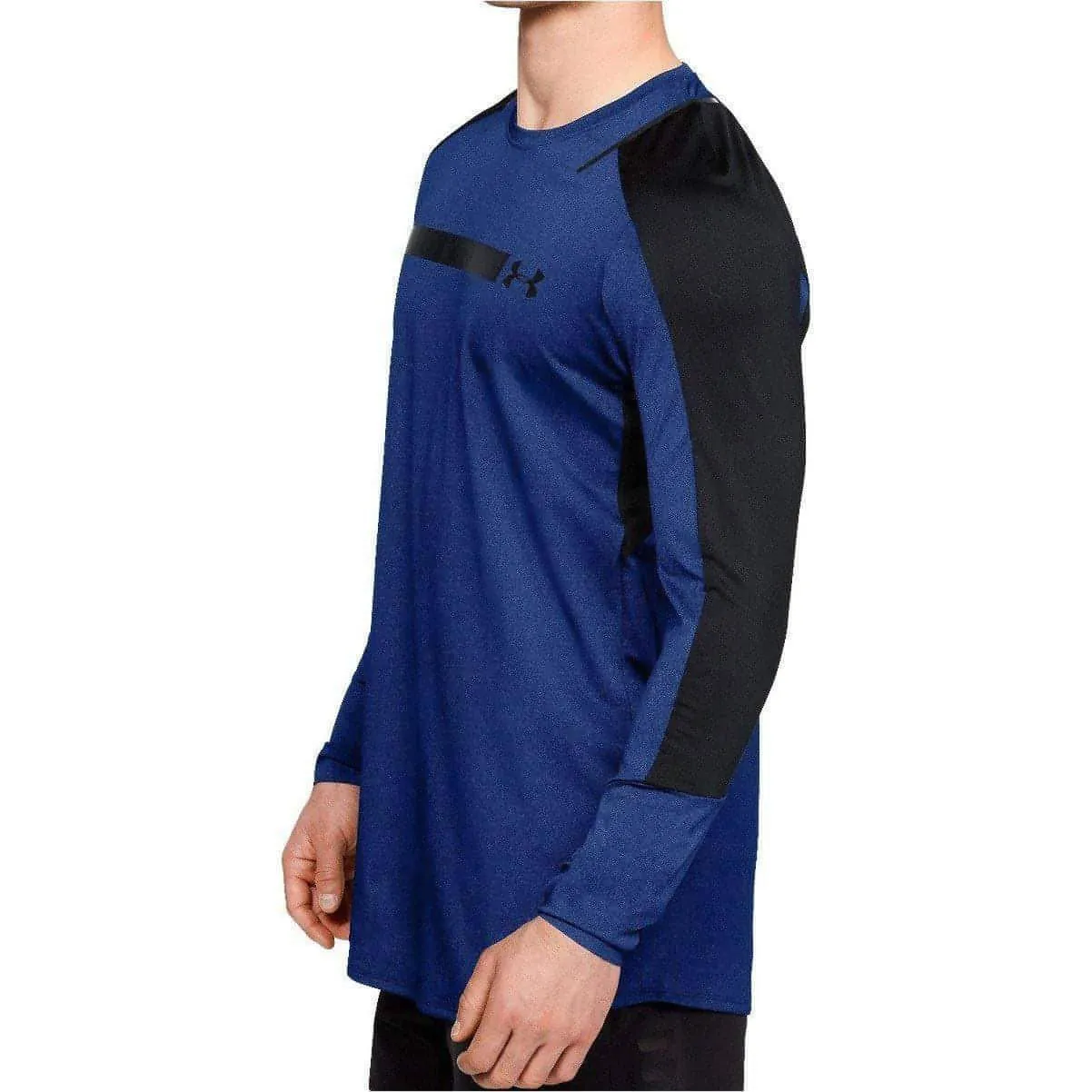 Vêtements Under Armour Homme Haut d'entraînement ajusté Under Armour Perpetual à manches longues pour homme - Bleu