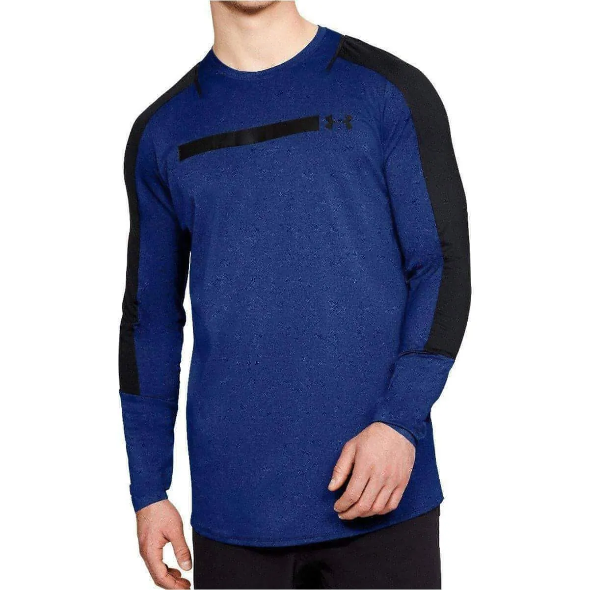 Vêtements Under Armour Homme Haut d'entraînement ajusté Under Armour Perpetual à manches longues pour homme - Bleu