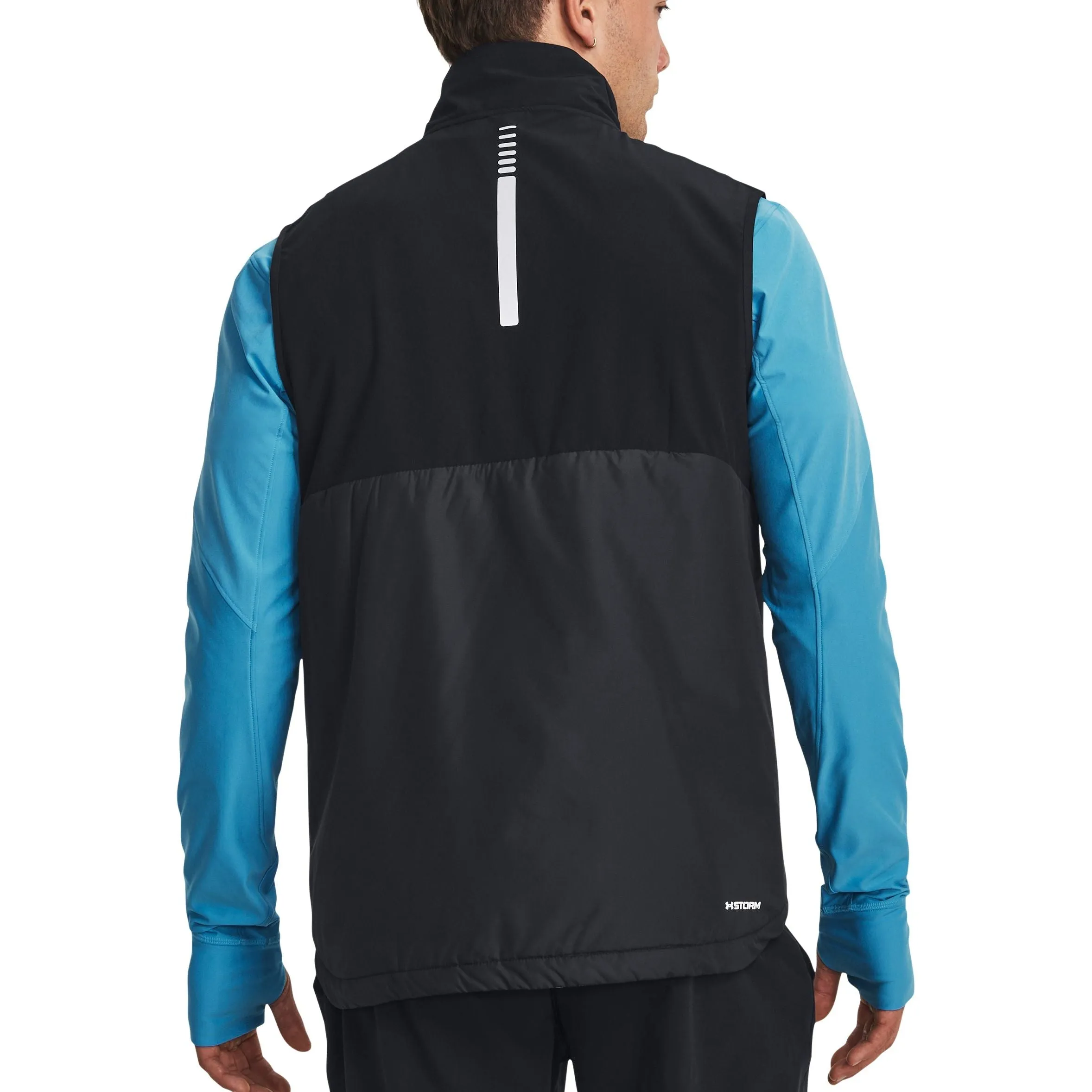 Vêtements Under Armour Homme Gilet de course Under Armour Storm Session pour homme - Noir
